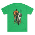 Artistic Statue & Nature Graphic Tee — "Something More" Crew Shirt