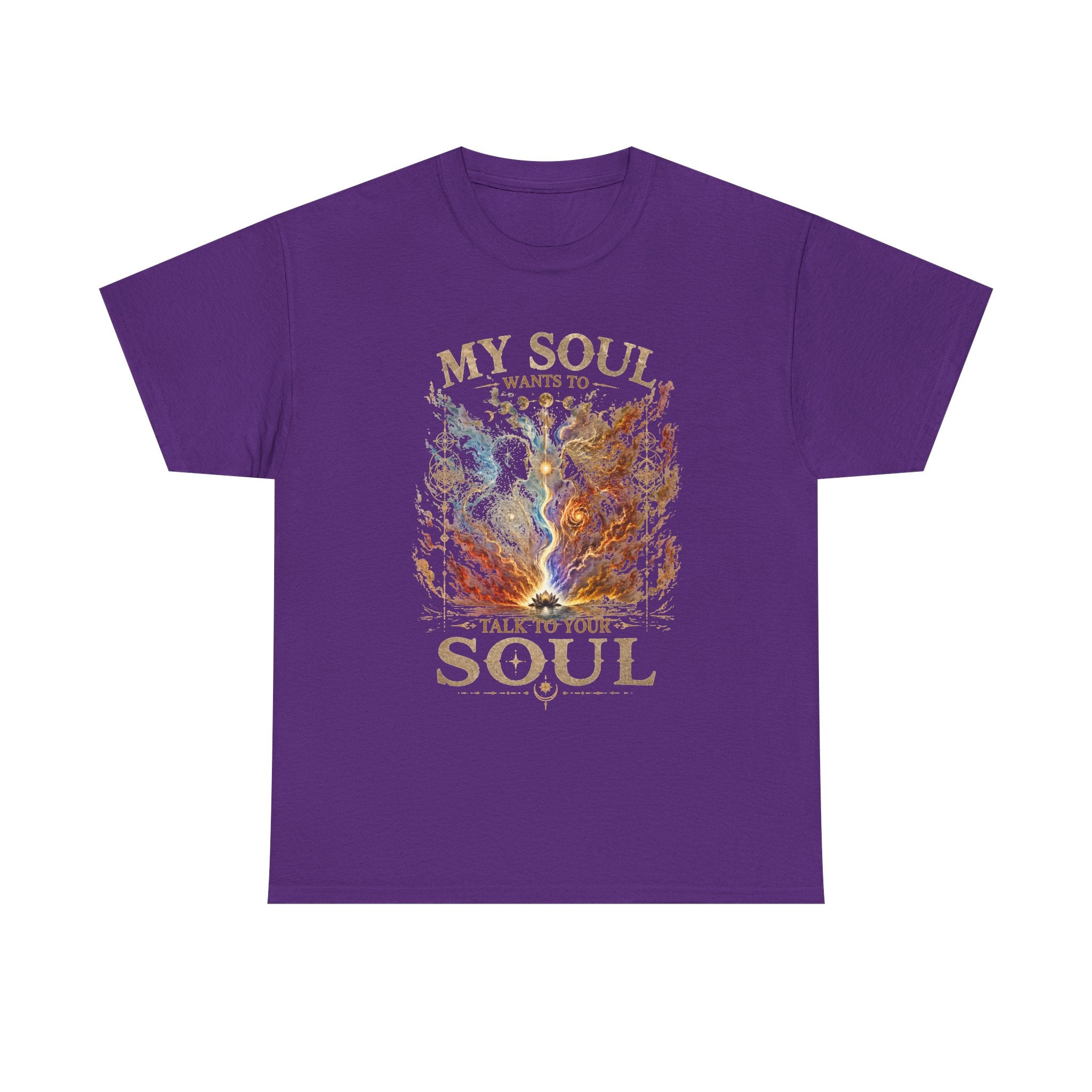 My Soul Wants To Wake My Soul T-Shirt — Spiritual Lightning Graphic Tee
