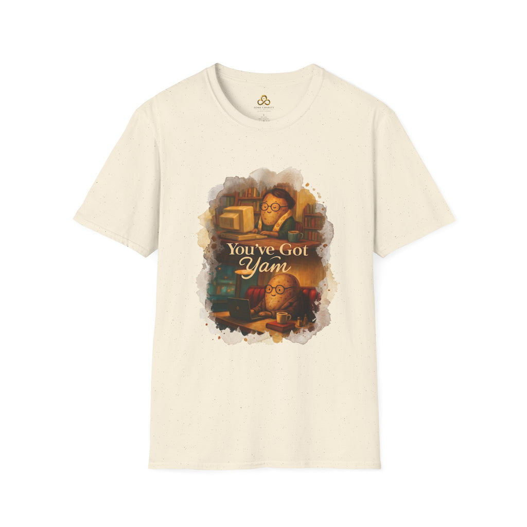 T-Shirt — Cozy Booklover Tee: "You've Got Mail" Vintage Library Design