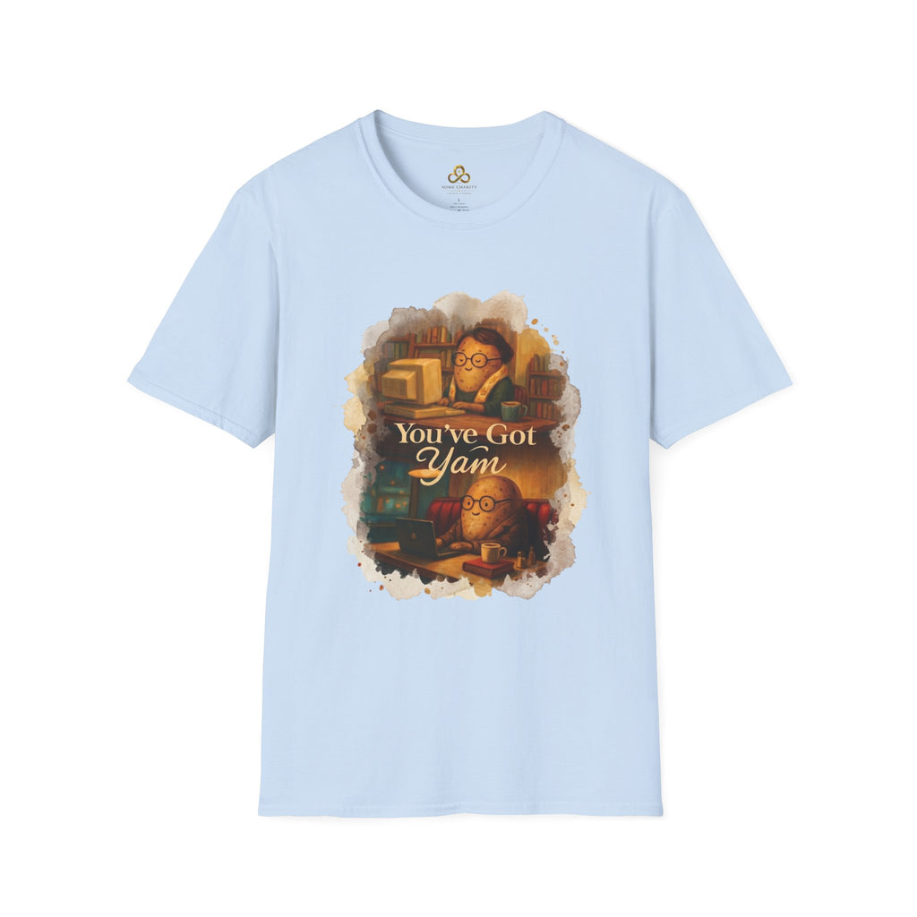 T-Shirt — Cozy Booklover Tee: "You've Got Mail" Vintage Library Design