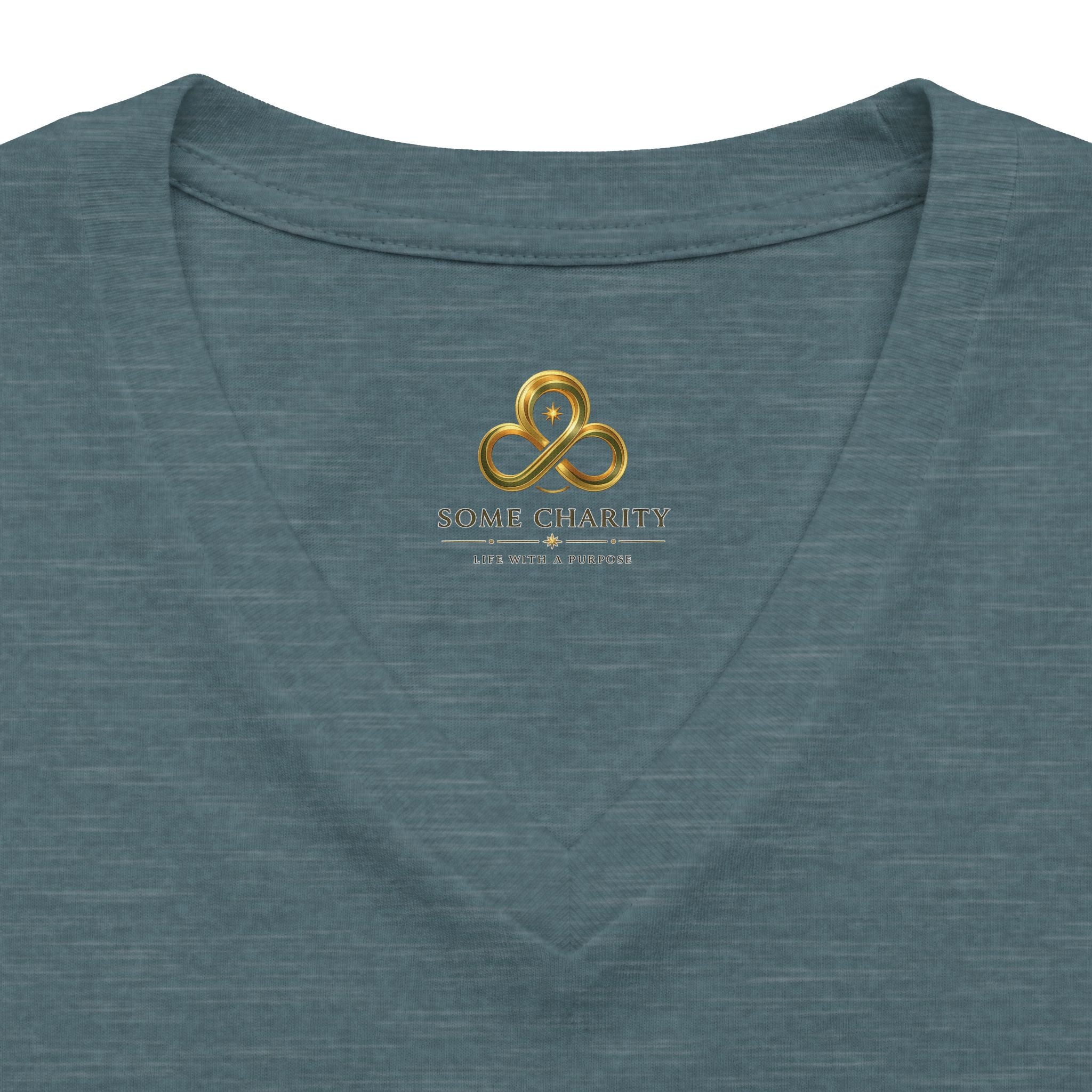 Spiritual "My Soul Wants to Talk to Your Soul" V-Neck Tee