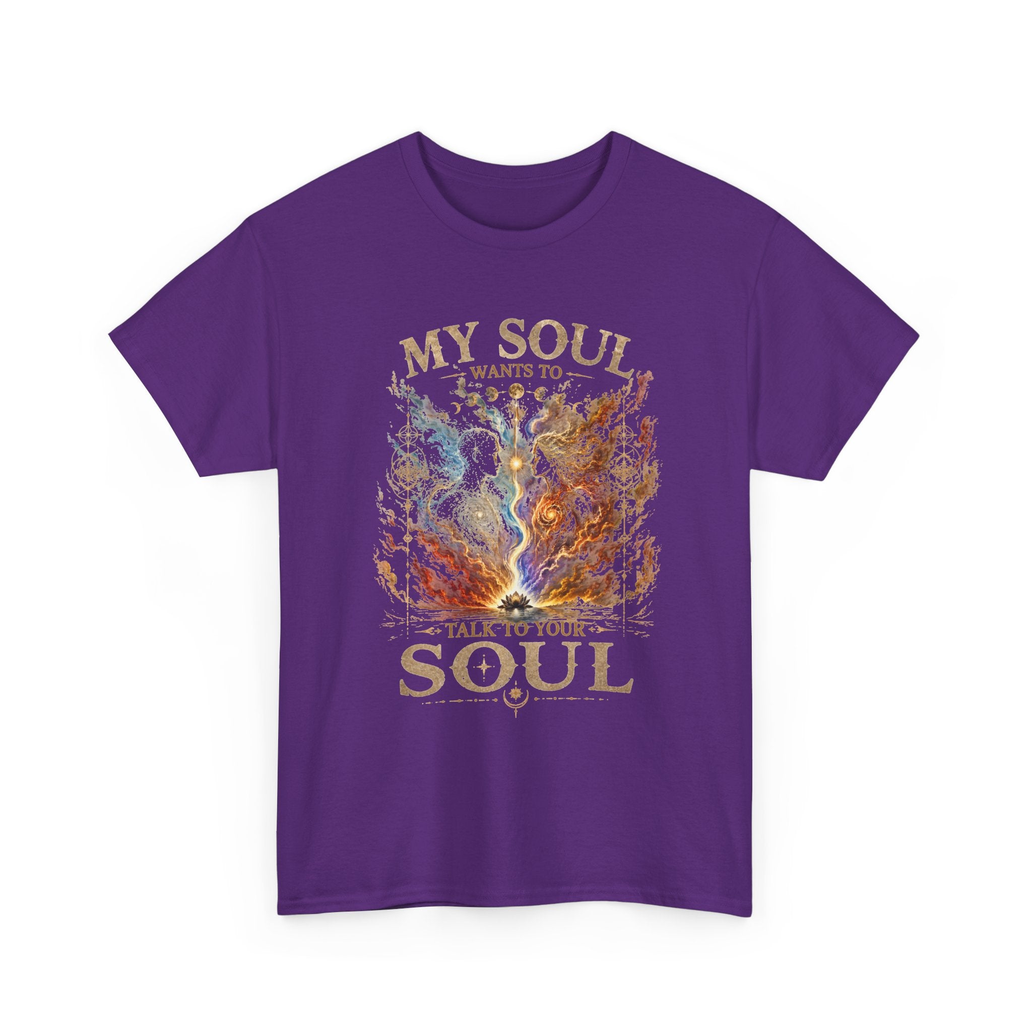 My Soul Wants To Wake My Soul T-Shirt — Spiritual Lightning Graphic Tee