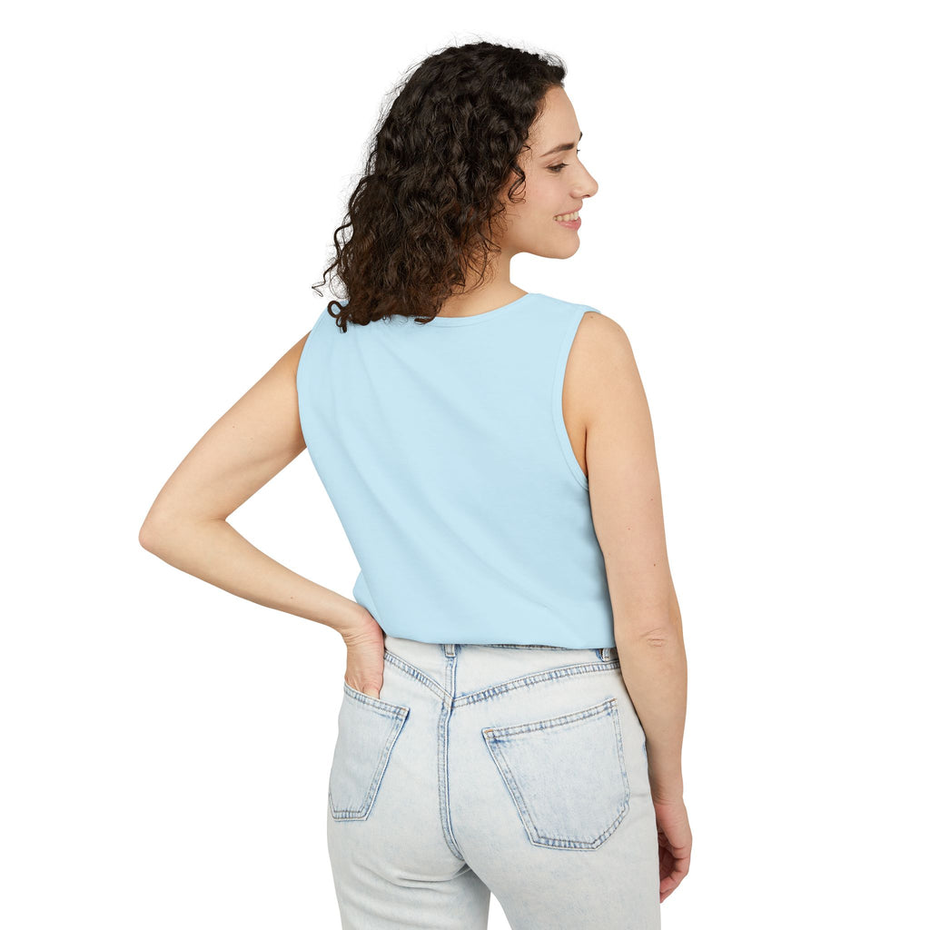 Consciousness Lotus Tank Top — Spiritual Yoga Meditation Graphic