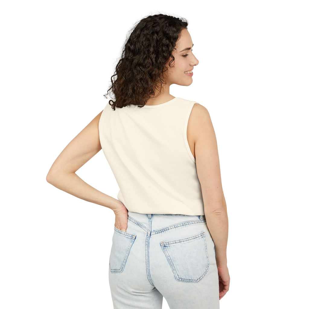 Consciousness Lotus Tank Top — Spiritual Yoga Meditation Graphic
