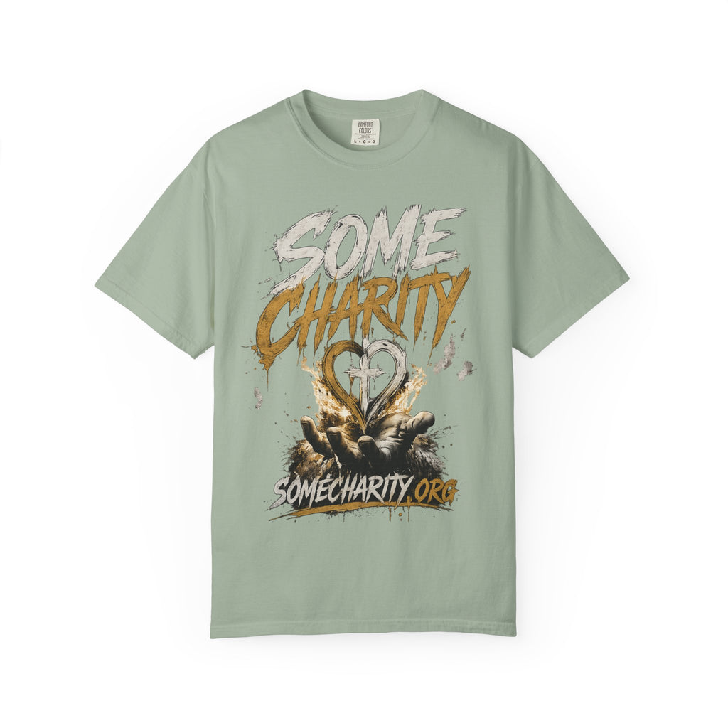 Some Charity Graphic T-Shirt — Heart Logo Fundraiser Tee