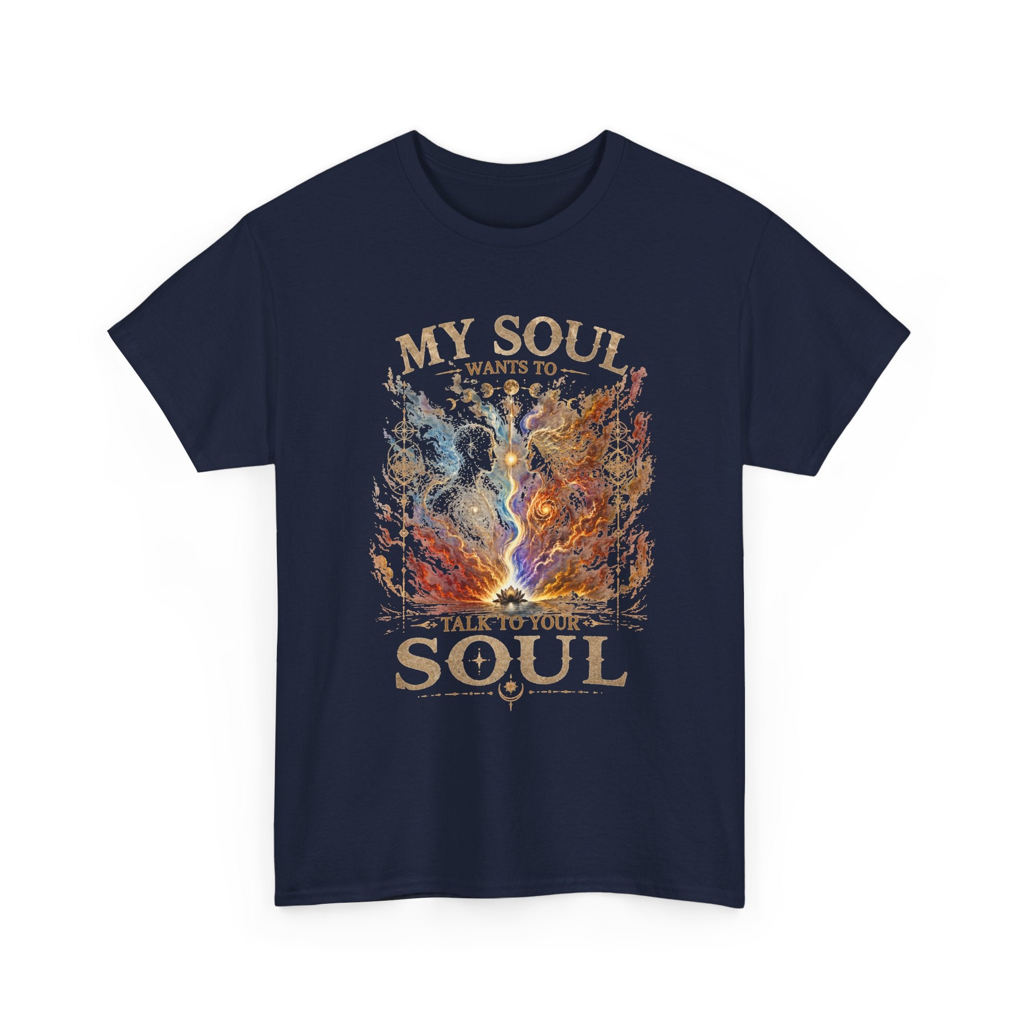 My Soul Wants To Wake My Soul T-Shirt — Spiritual Lightning Graphic Tee