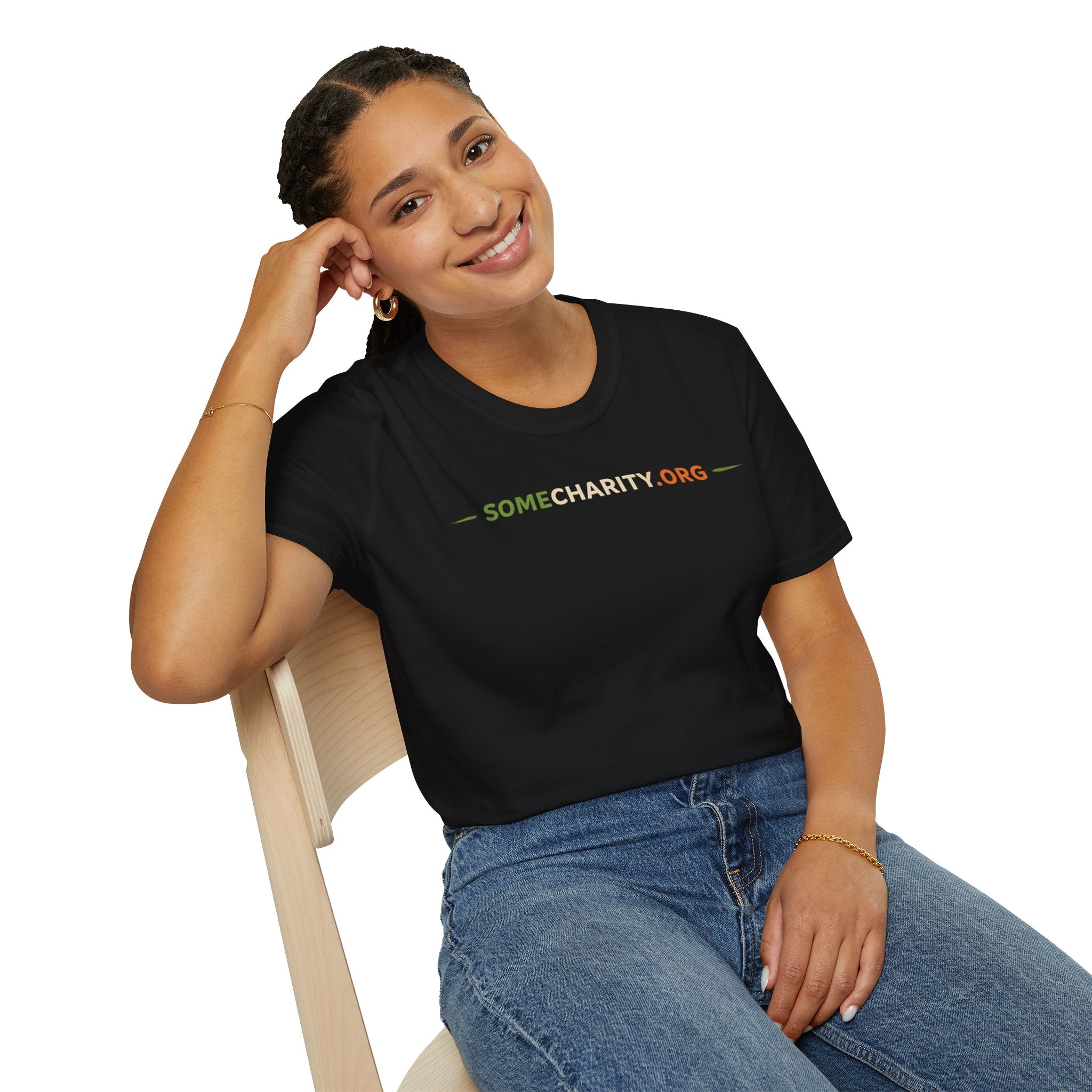 SomeCharity.org Logo T-Shirt — Charity Awareness Tee