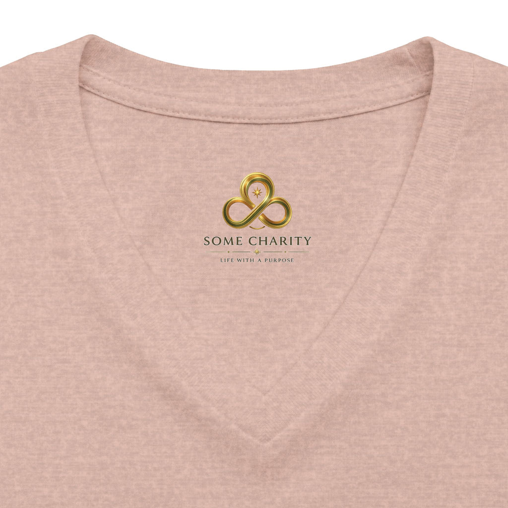 Spiritual "My Soul Wants to Talk to Your Soul" V-Neck Tee