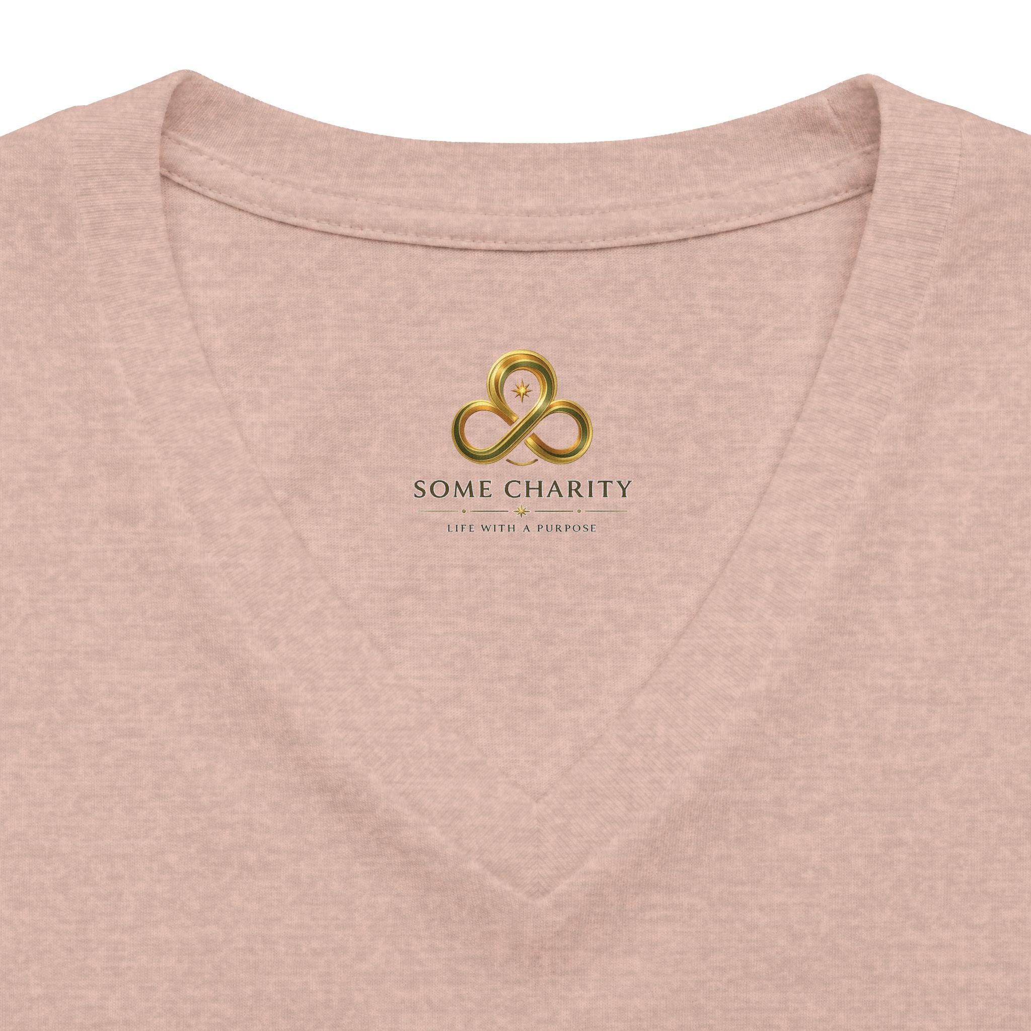 Spiritual "My Soul Wants to Talk to Your Soul" V-Neck Tee