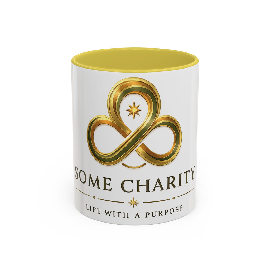 Charity Logo Coffee Mug (11oz/15oz) — 'Some Charity' Life With a Purpose