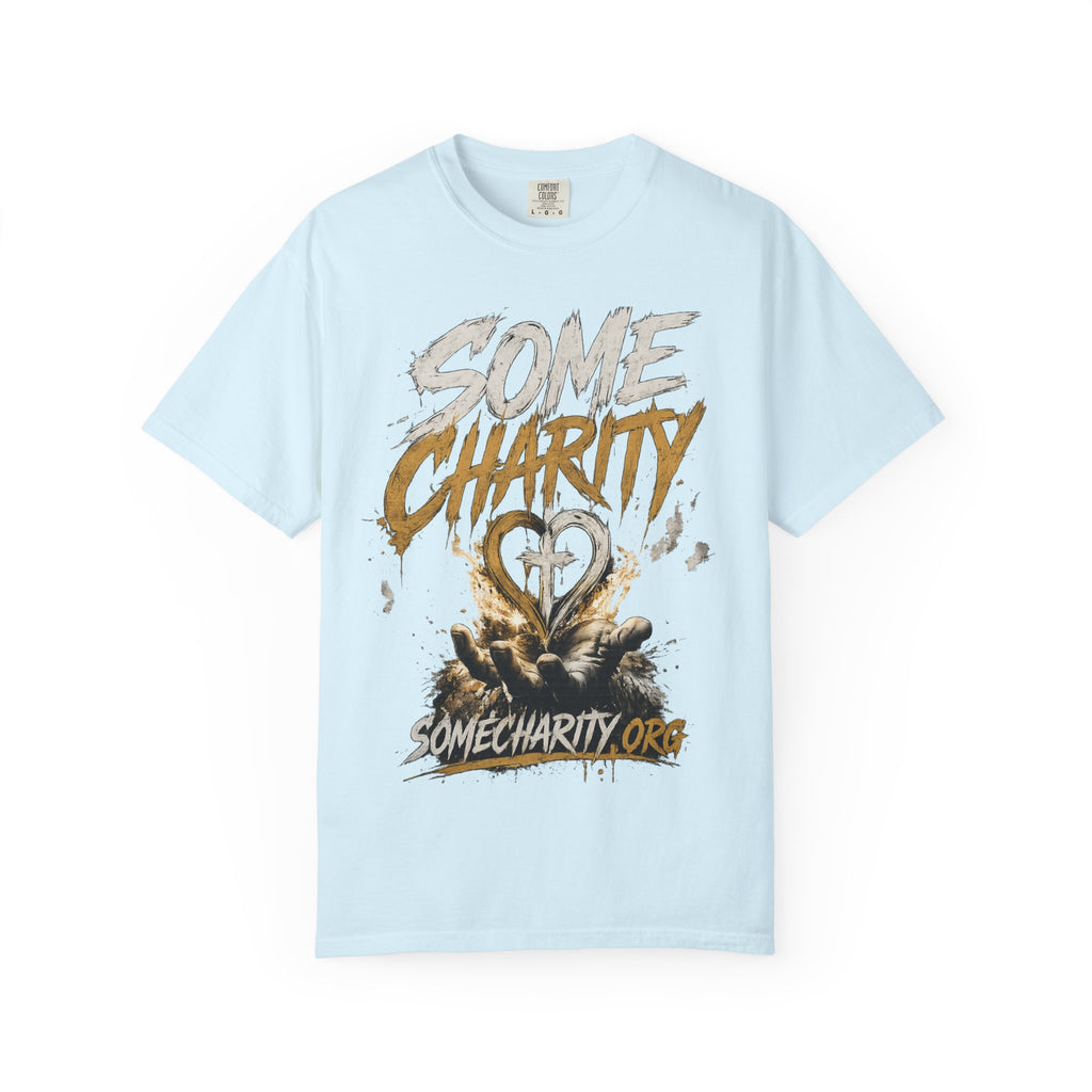 Some Charity Graphic T-Shirt — Heart Logo Fundraiser Tee