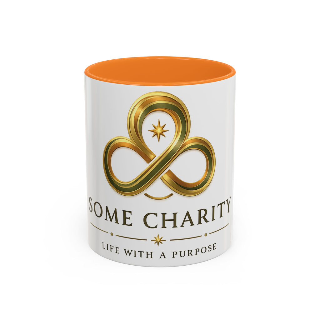 Charity Logo Coffee Mug (11oz/15oz) — 'Some Charity' Life With a Purpose