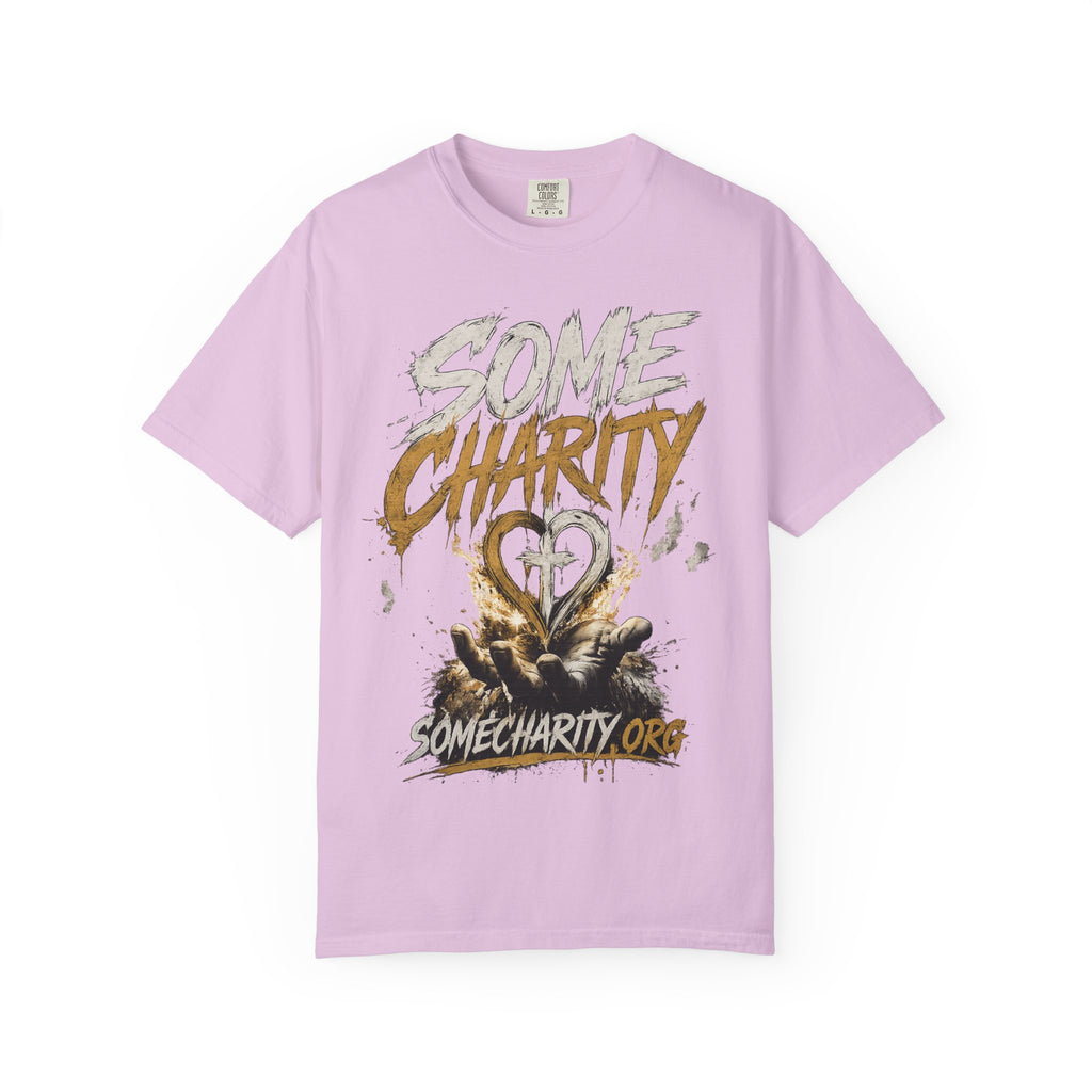 Some Charity Graphic T-Shirt — Heart Logo Fundraiser Tee