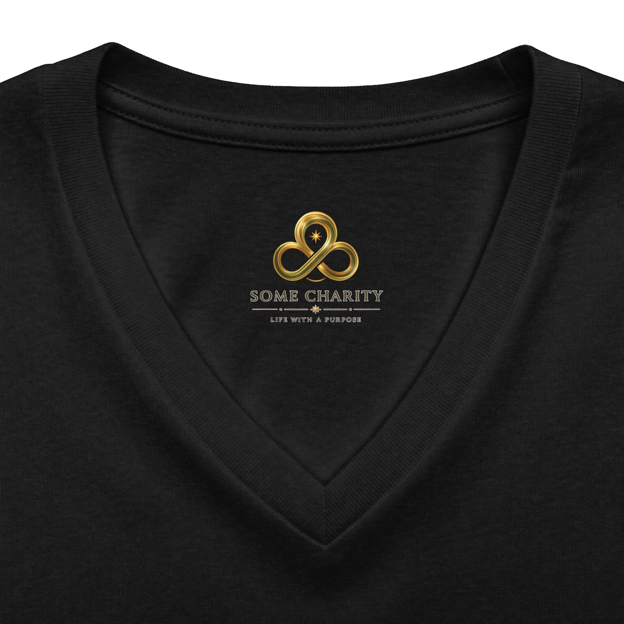 Spiritual "My Soul Wants to Talk to Your Soul" V-Neck Tee