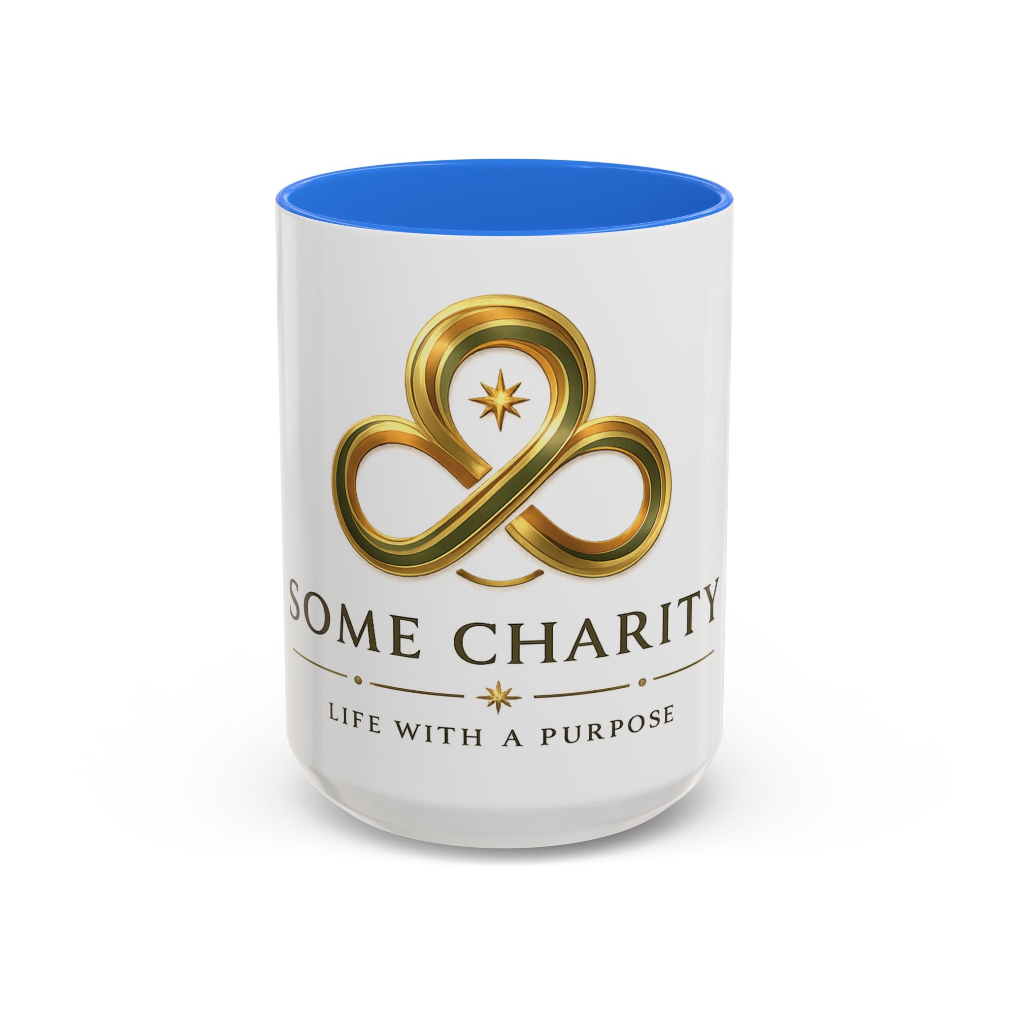 Charity Logo Coffee Mug (11oz/15oz) — 'Some Charity' Life With a Purpose