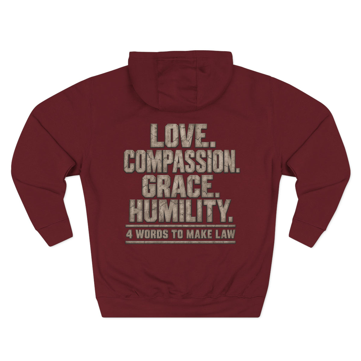 Love. Compassion. Grace. Humility. Hoodie