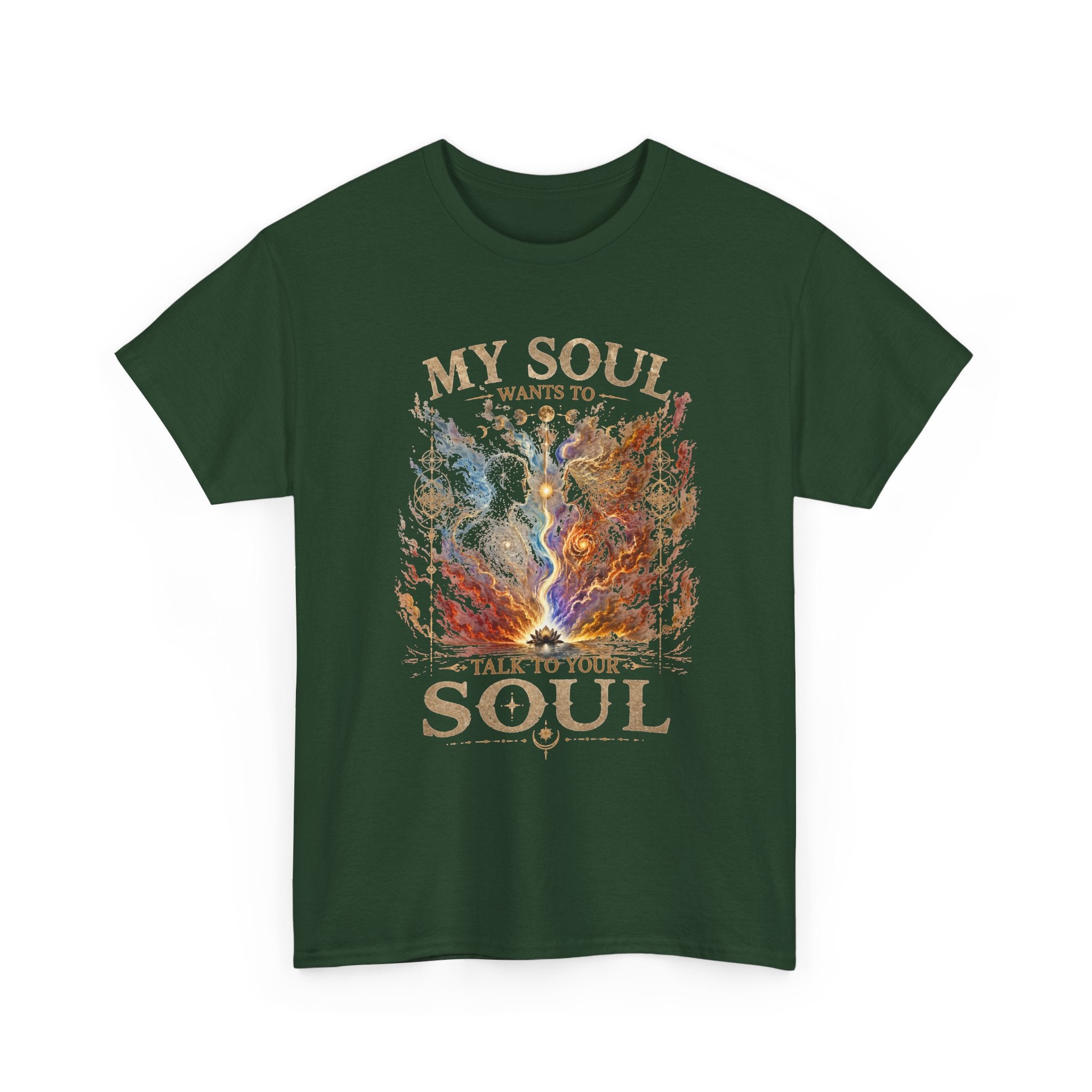 My Soul Wants To Wake My Soul T-Shirt — Spiritual Lightning Graphic Tee