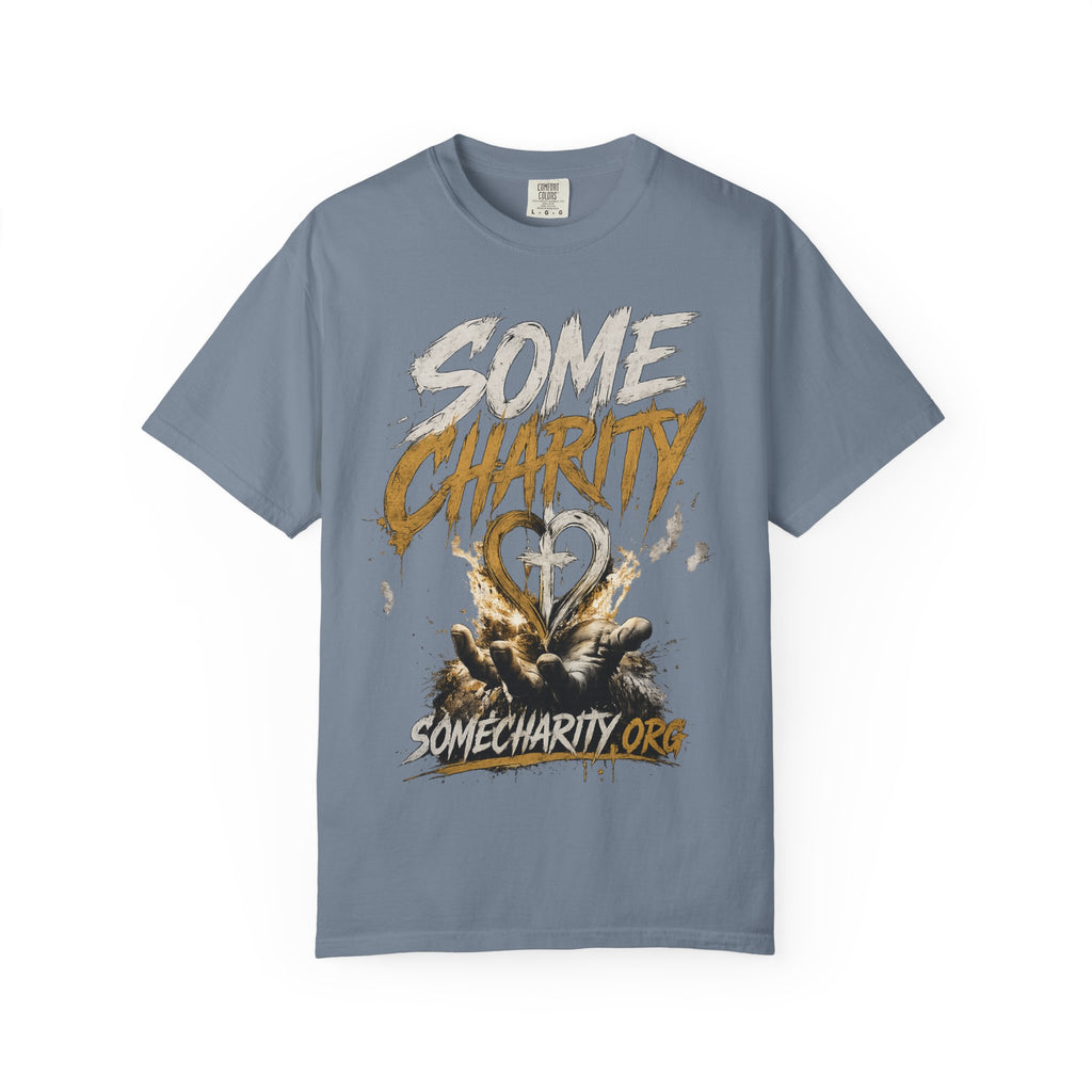Some Charity Graphic T-Shirt — Heart Logo Fundraiser Tee