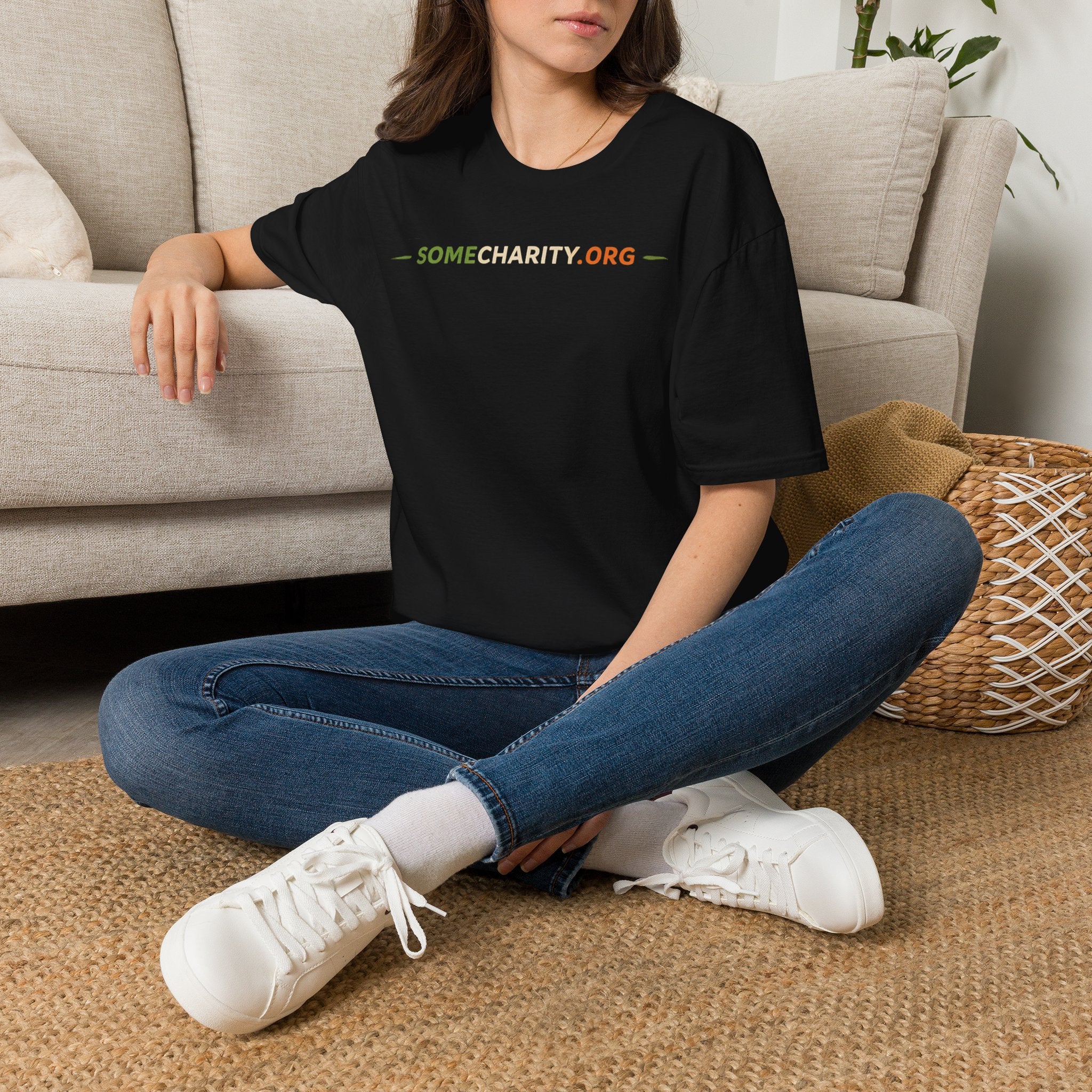 SomeCharity.org Logo T-Shirt — Charity Awareness Tee