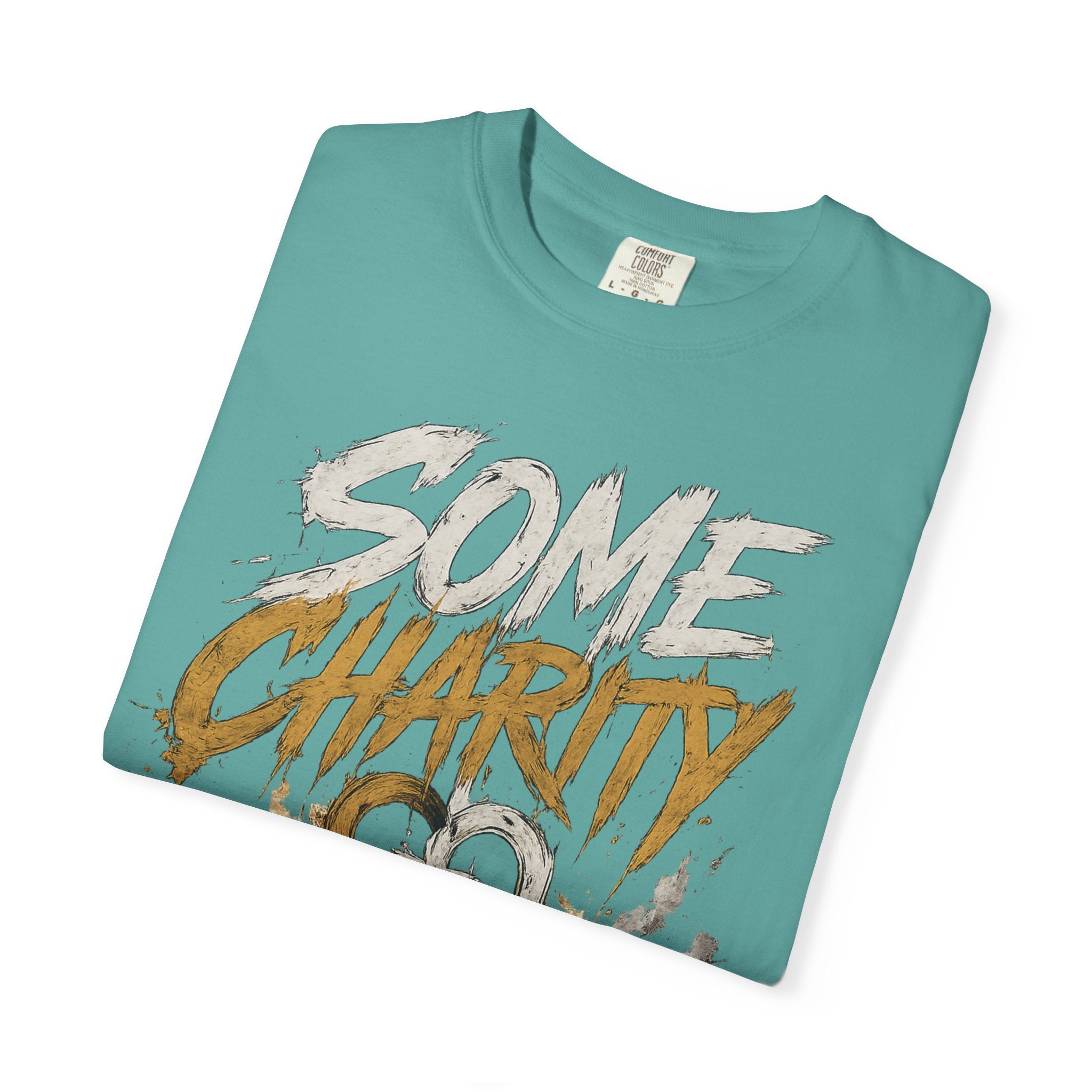Some Charity Graphic T-Shirt — Heart Logo Fundraiser Tee