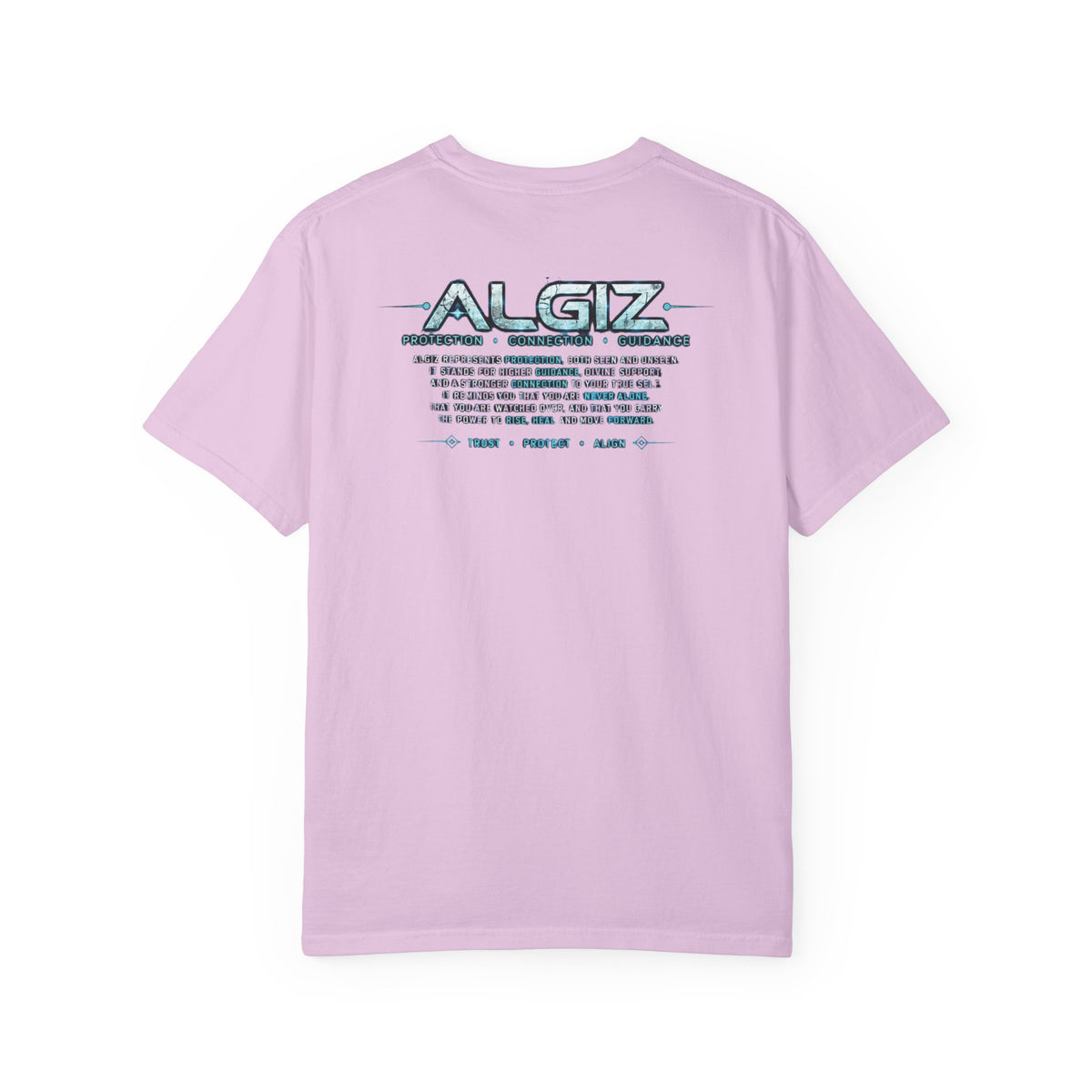 Algiz Rune Shield T-Shirt — Norse Protection Symbol Tee