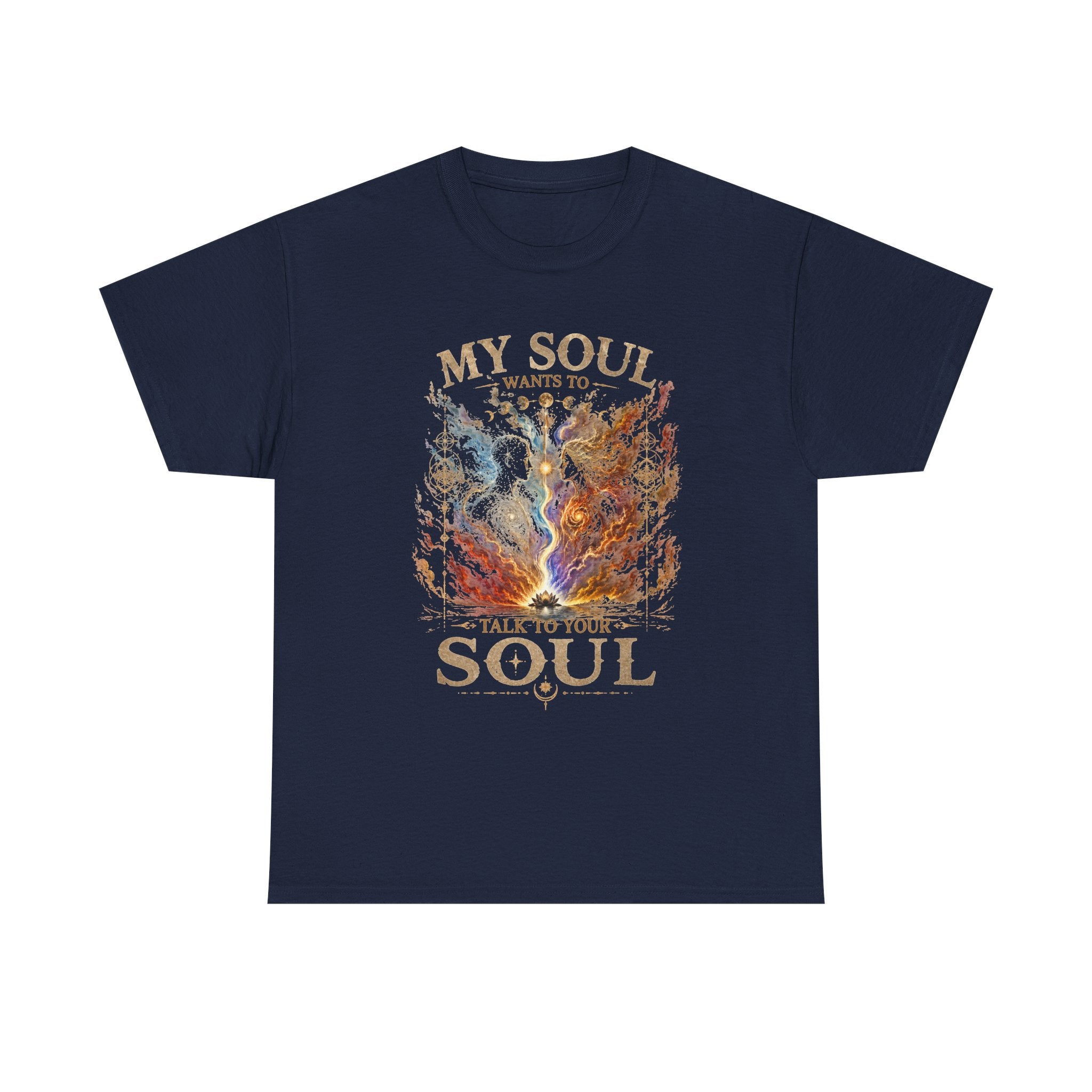 My Soul Wants To Wake My Soul T-Shirt — Spiritual Lightning Graphic Tee