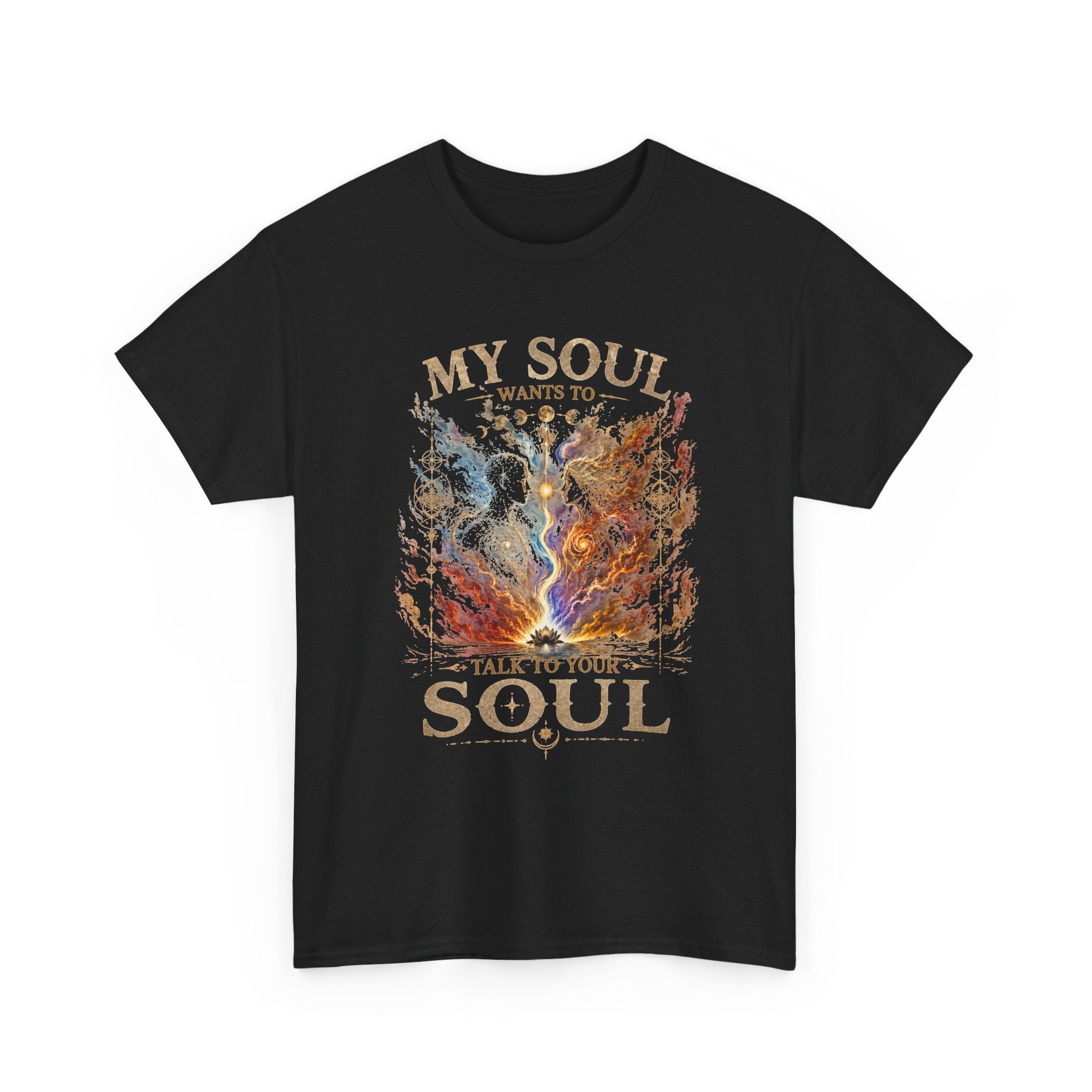 My Soul Wants To Wake My Soul T-Shirt — Spiritual Lightning Graphic Tee