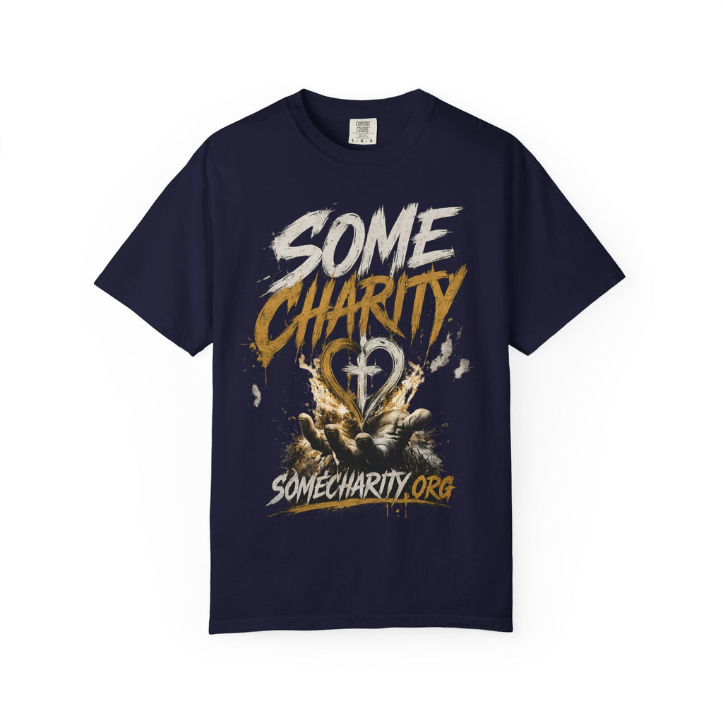 Some Charity Graphic T-Shirt — Heart Logo Fundraiser Tee