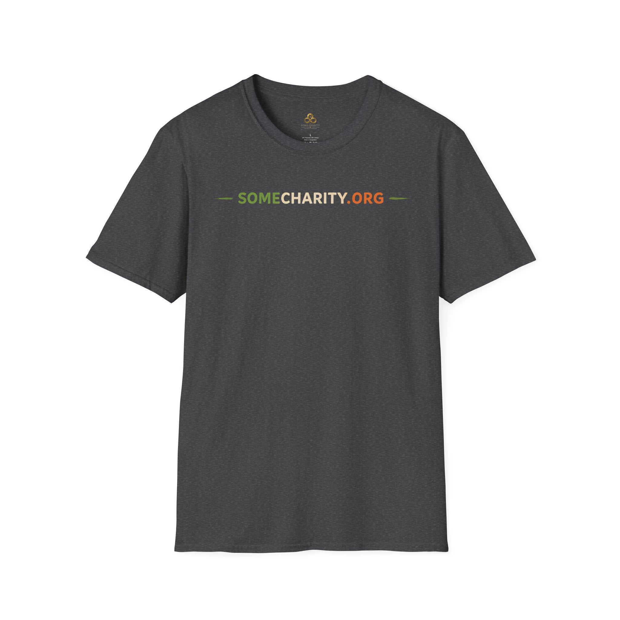 SomeCharity.org Logo T-Shirt — Charity Awareness Tee