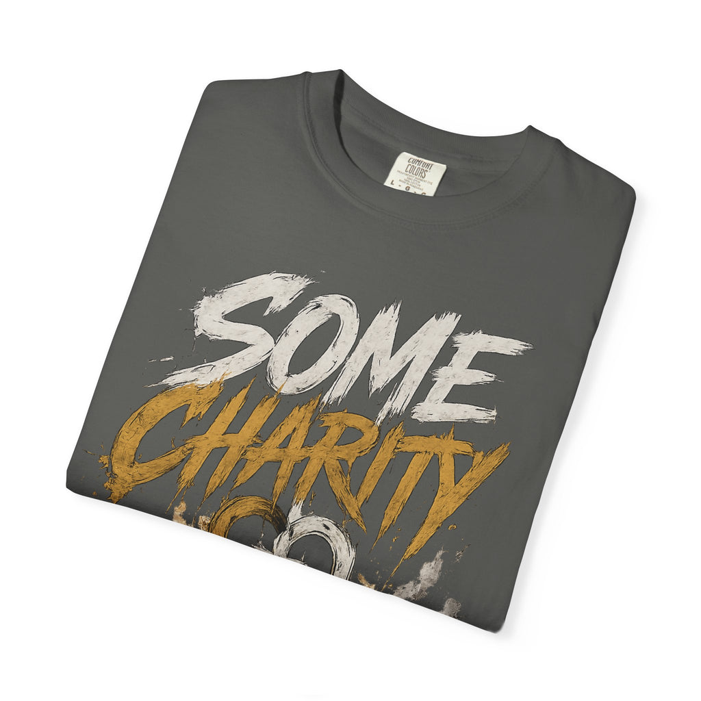 Some Charity Graphic T-Shirt — Heart Logo Fundraiser Tee