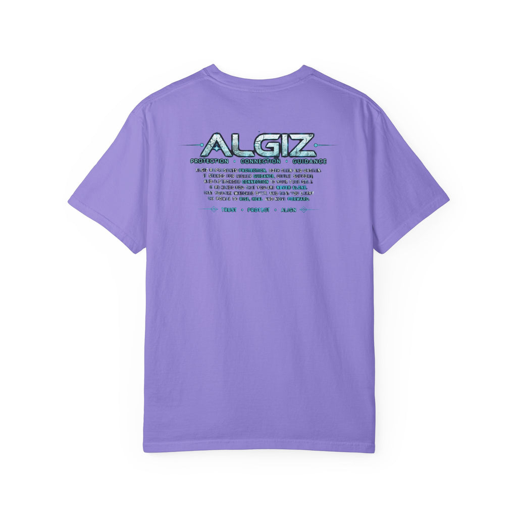 Algiz Rune Shield T-Shirt — Norse Protection Symbol Tee