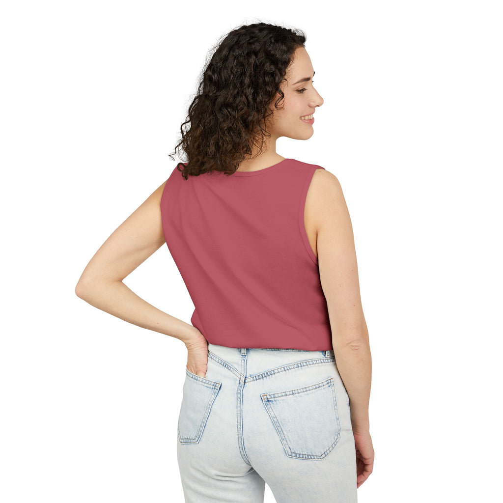 Consciousness Lotus Tank Top — Spiritual Yoga Meditation Graphic