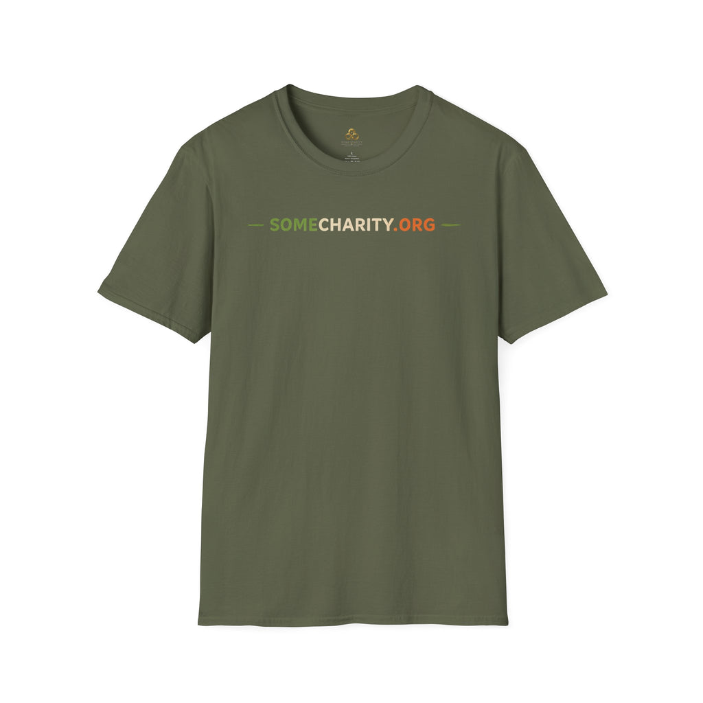 SomeCharity.org Logo T-Shirt — Charity Awareness Tee