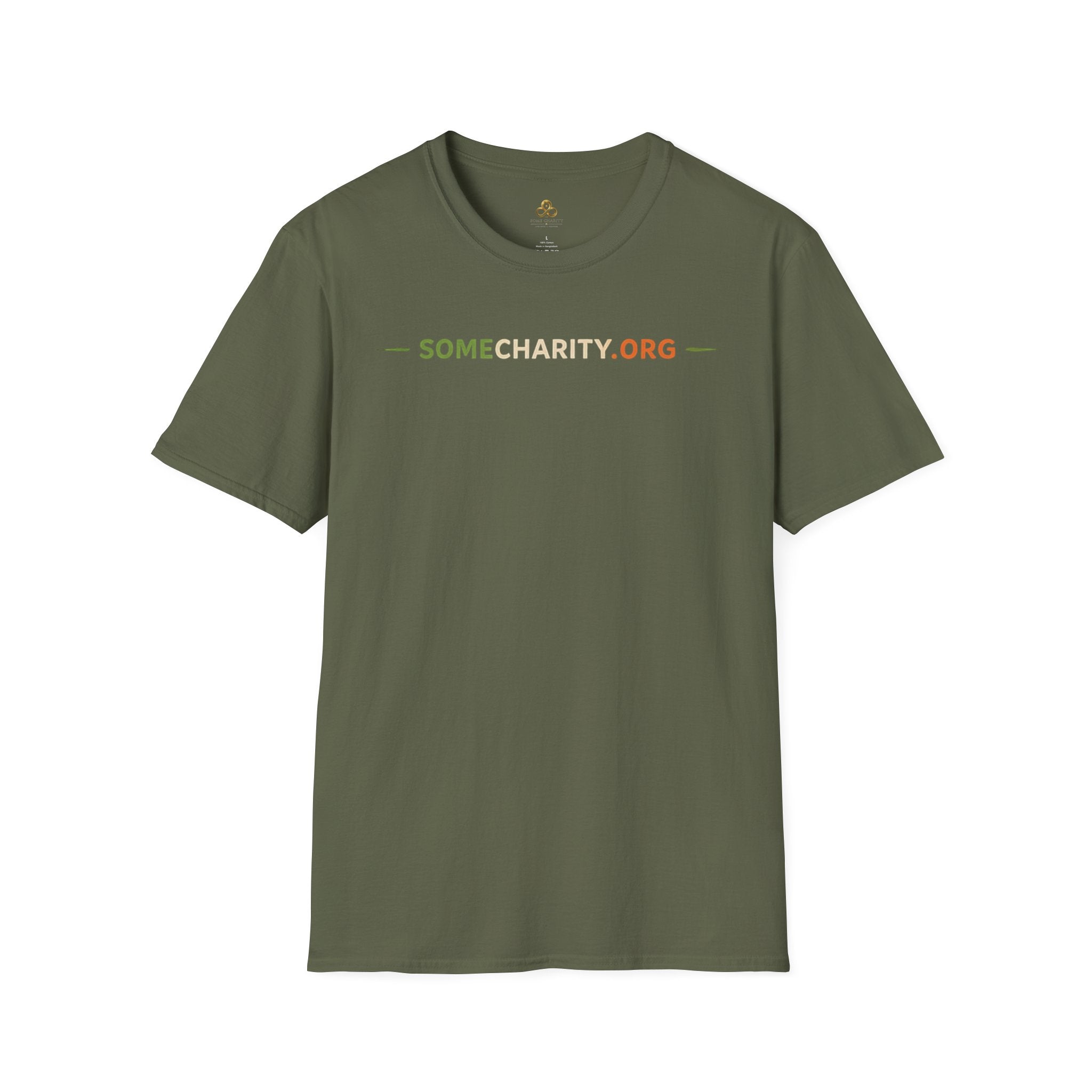 SomeCharity.org Logo T-Shirt — Charity Awareness Tee