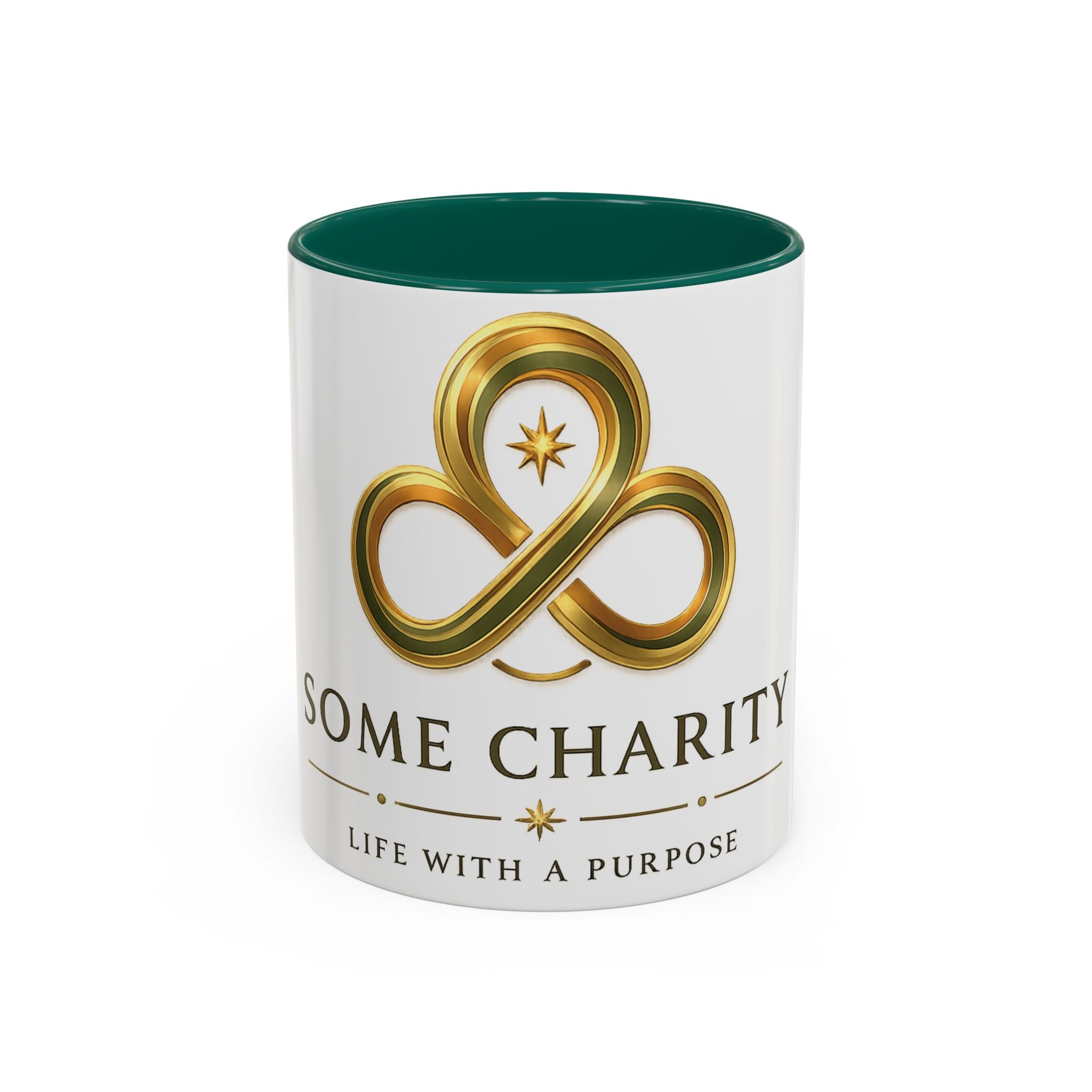 Charity Logo Coffee Mug (11oz/15oz) — 'Some Charity' Life With a Purpose