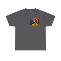 Let's Be Spuds T‑Shirt — Funny Potato Duo Graphic Tee (Police Lights)