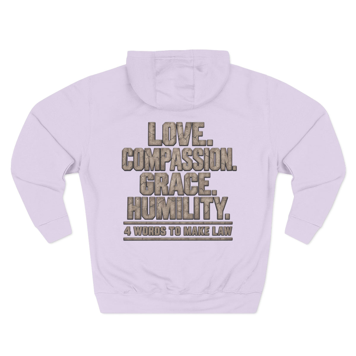 Love. Compassion. Grace. Humility. Hoodie