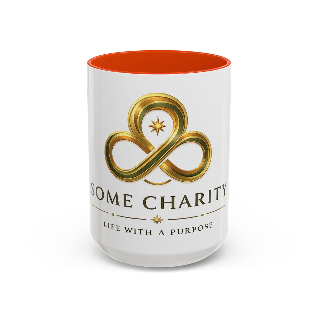 Charity Logo Coffee Mug (11oz/15oz) — 'Some Charity' Life With a Purpose