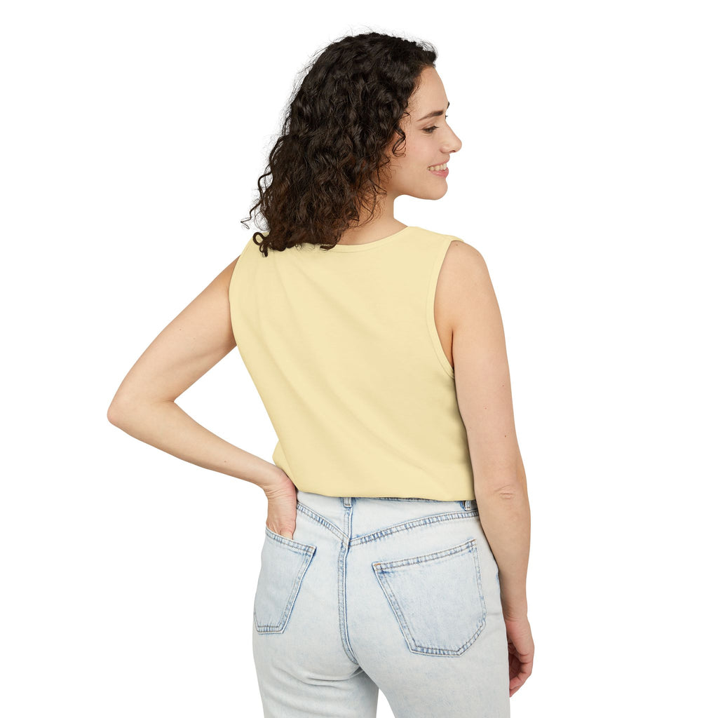 Consciousness Lotus Tank Top — Spiritual Yoga Meditation Graphic