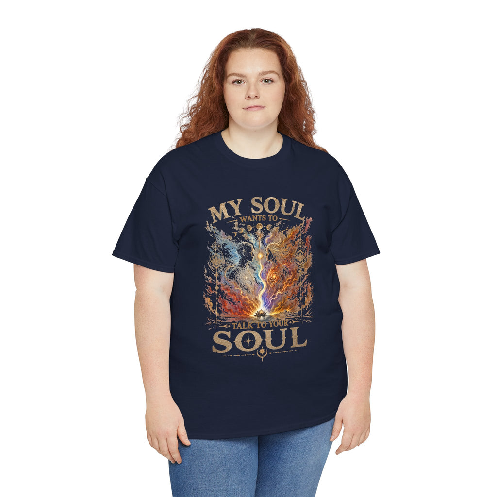 My Soul Wants To Wake My Soul T-Shirt — Spiritual Lightning Graphic Tee