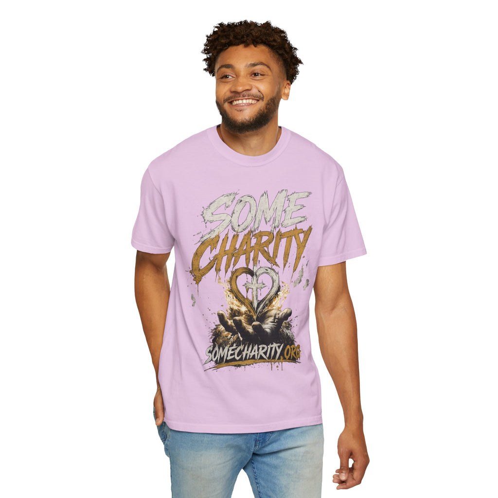 Some Charity Graphic T-Shirt — Heart Logo Fundraiser Tee