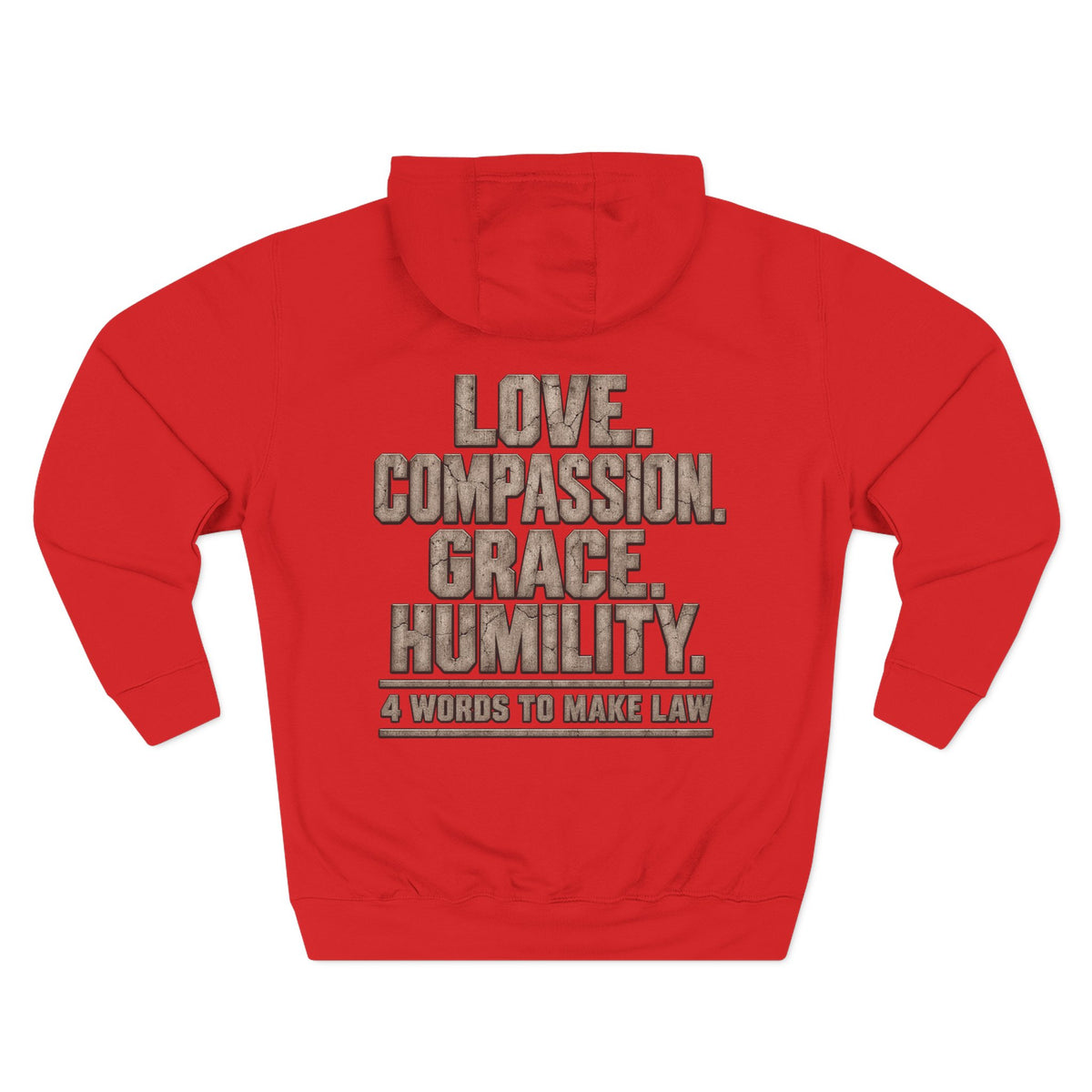 Love. Compassion. Grace. Humility. Hoodie