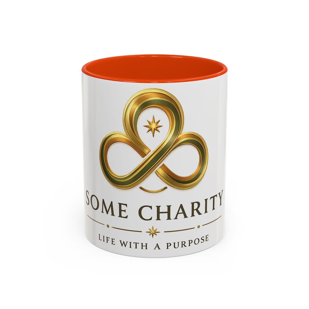 Charity Logo Coffee Mug (11oz/15oz) — 'Some Charity' Life With a Purpose