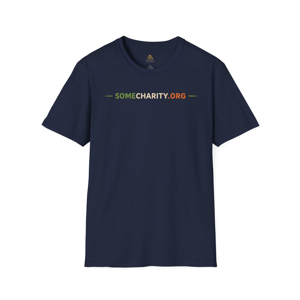 SomeCharity.org Logo T-Shirt — Charity Awareness Tee