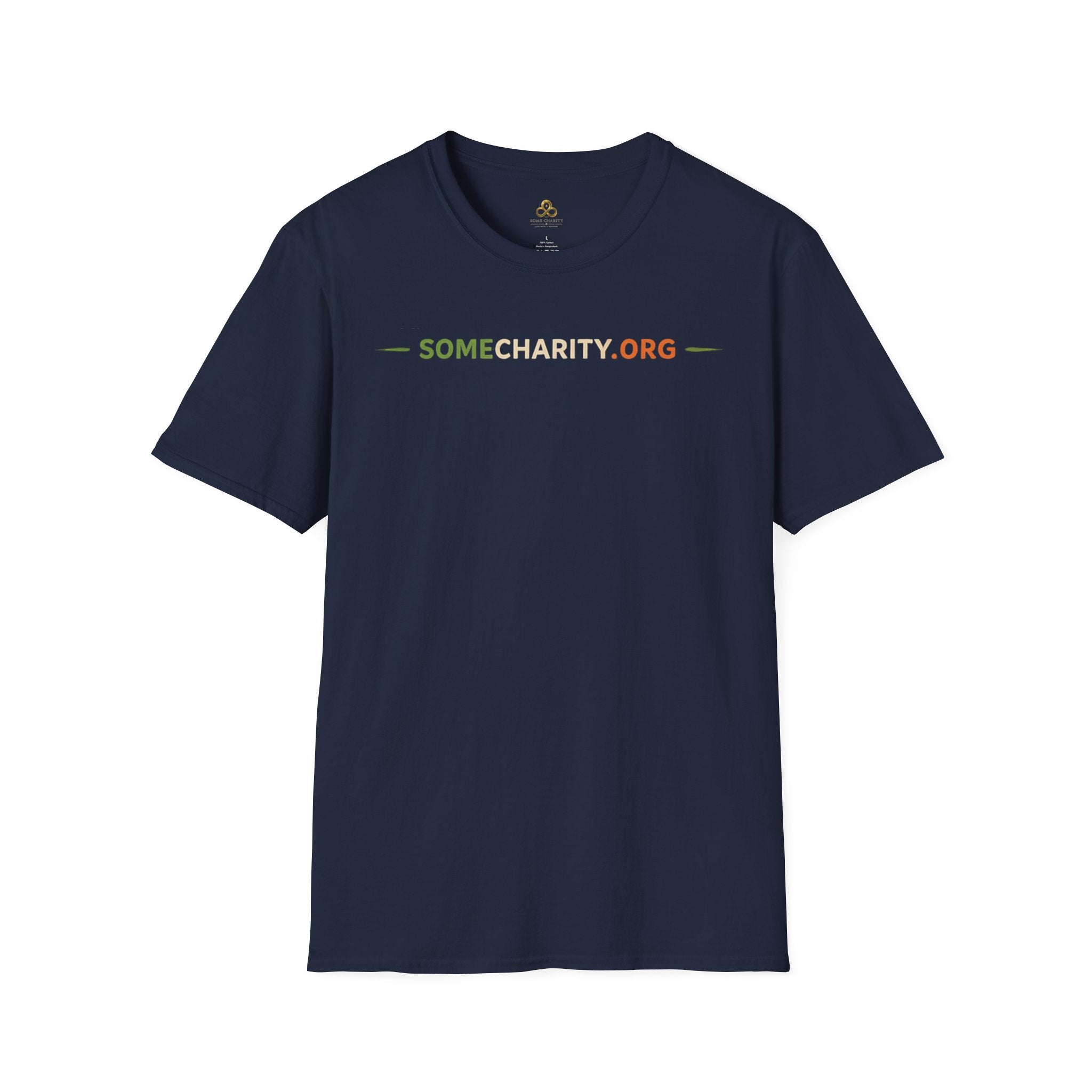 SomeCharity.org Logo T-Shirt — Charity Awareness Tee