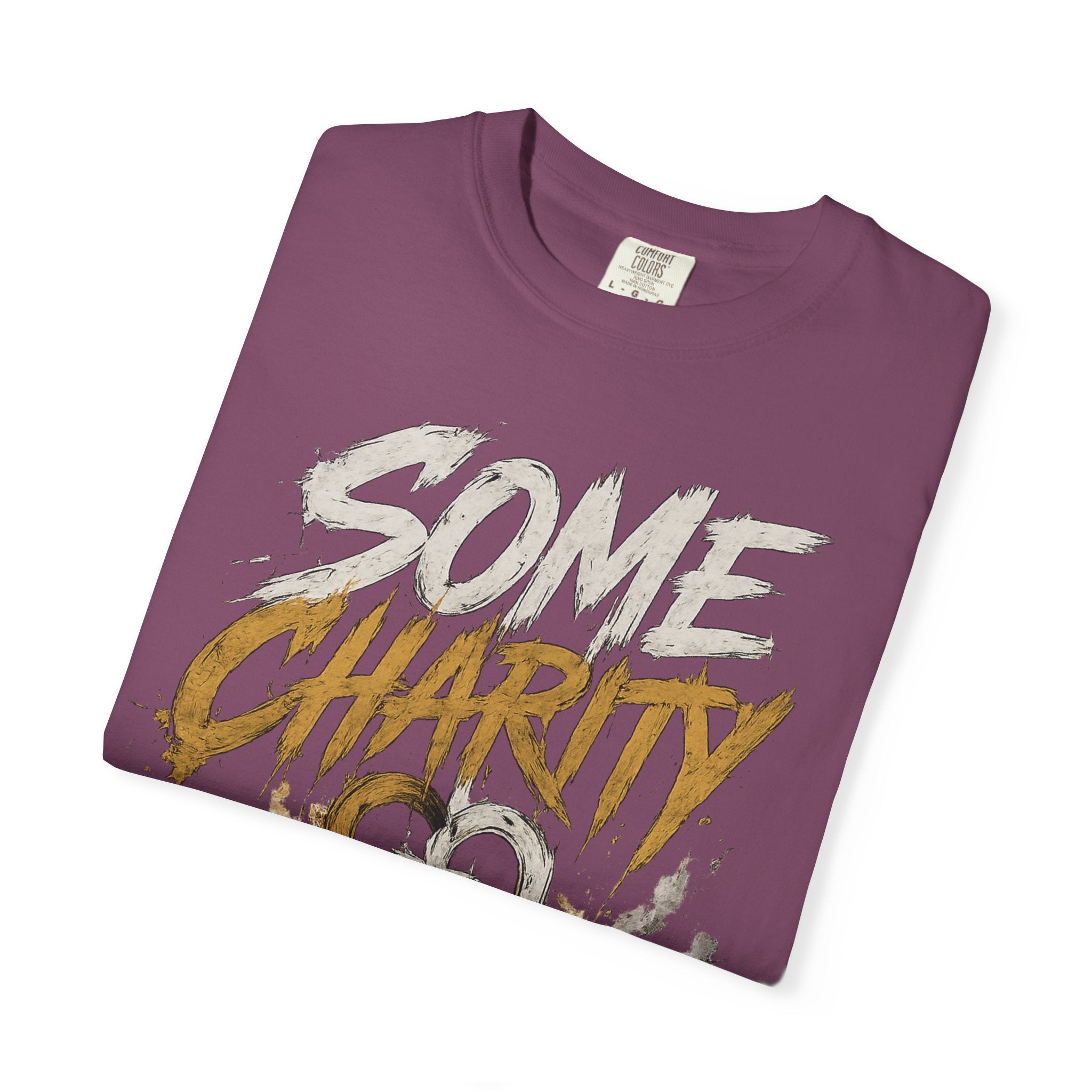 Some Charity Graphic T-Shirt — Heart Logo Fundraiser Tee
