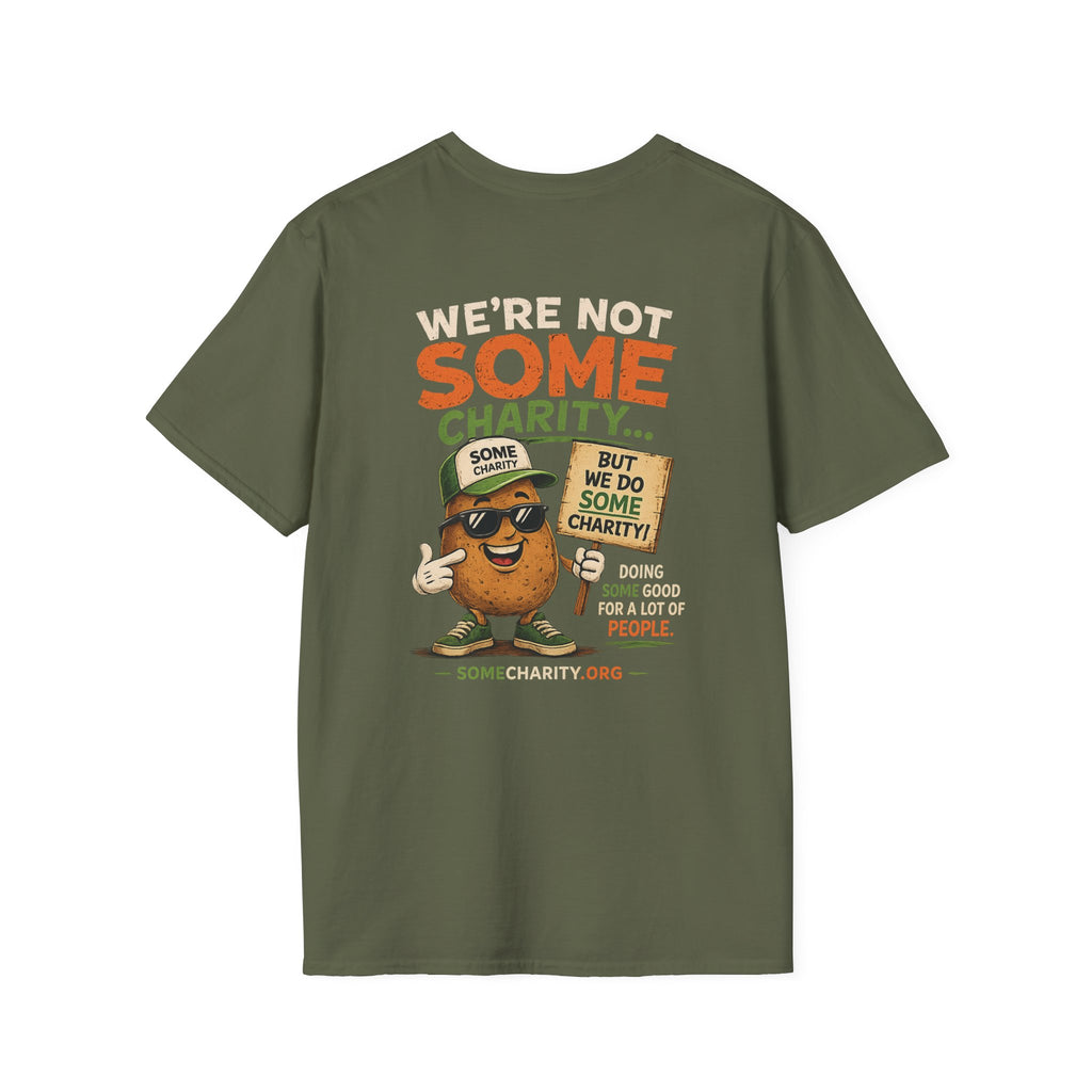 SomeCharity.org Logo T-Shirt — Charity Awareness Tee