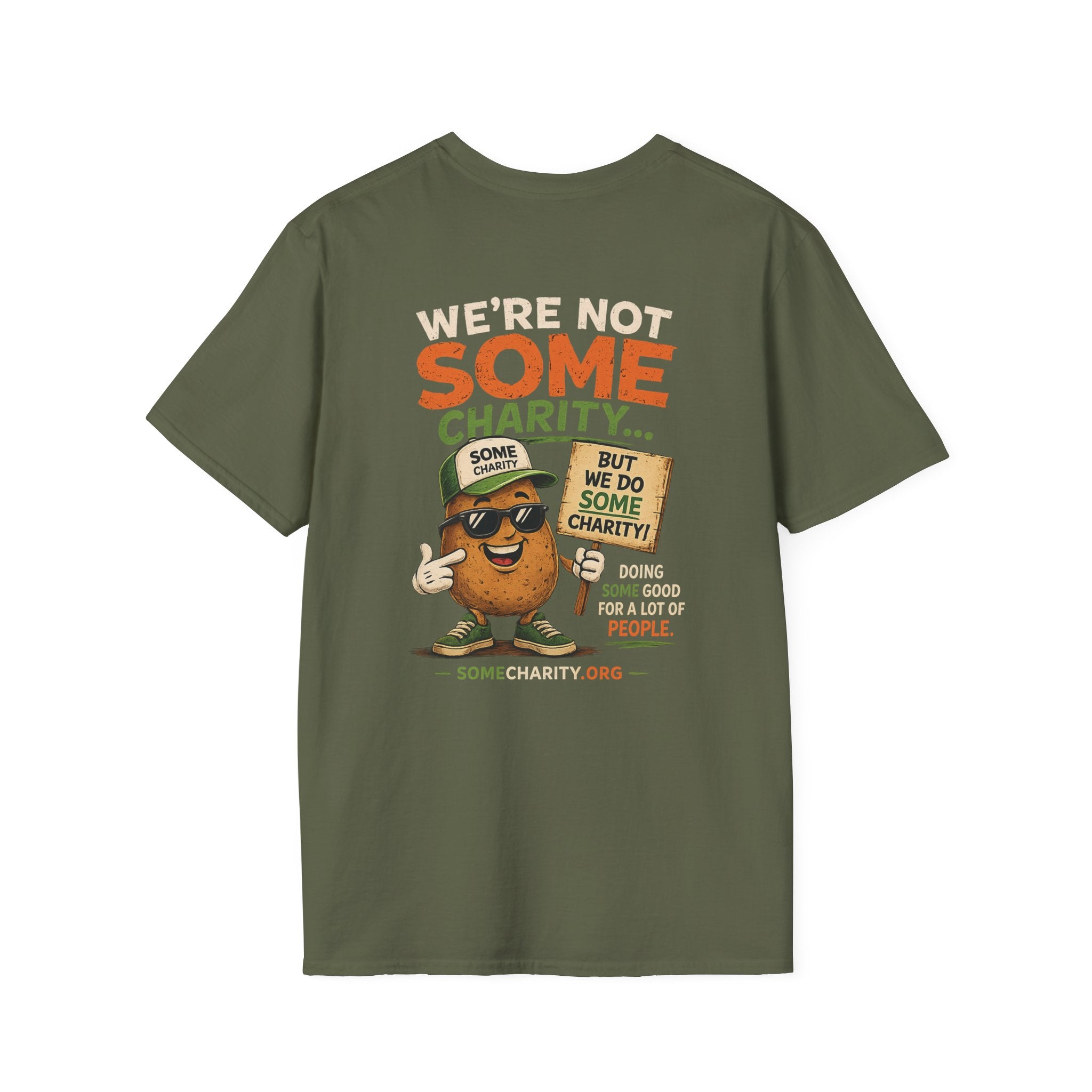 SomeCharity.org Logo T-Shirt — Charity Awareness Tee