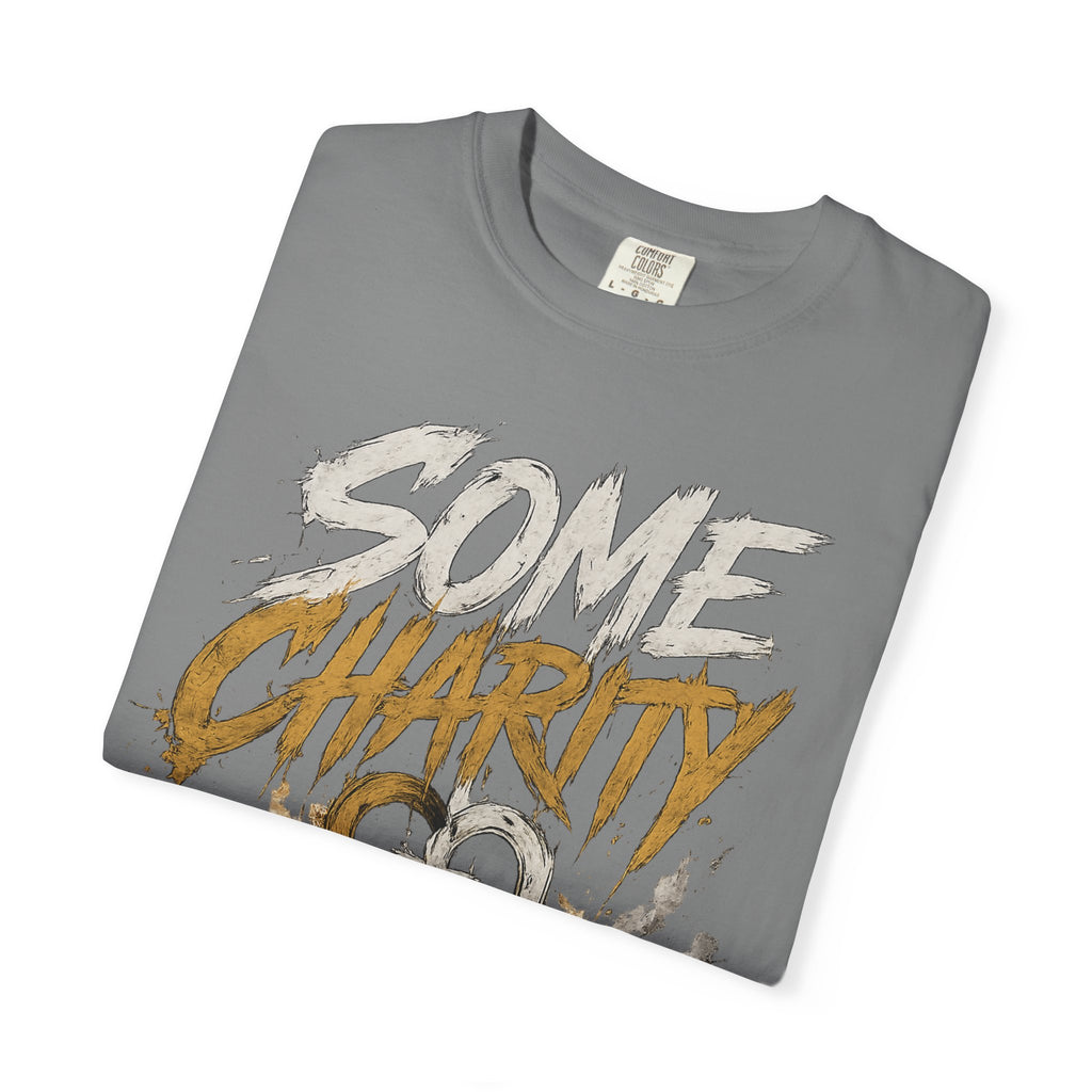 Some Charity Graphic T-Shirt — Heart Logo Fundraiser Tee