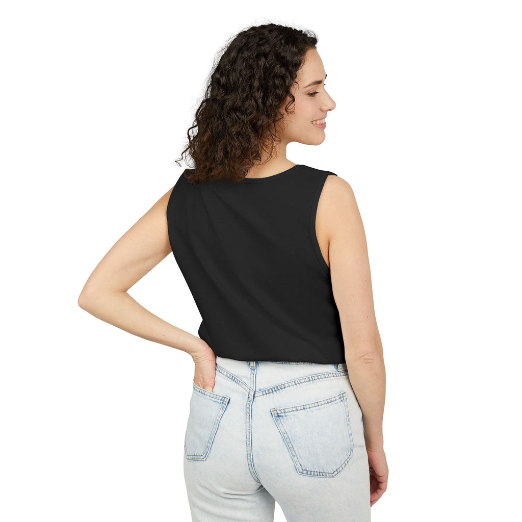Consciousness Lotus Tank Top — Spiritual Yoga Meditation Graphic